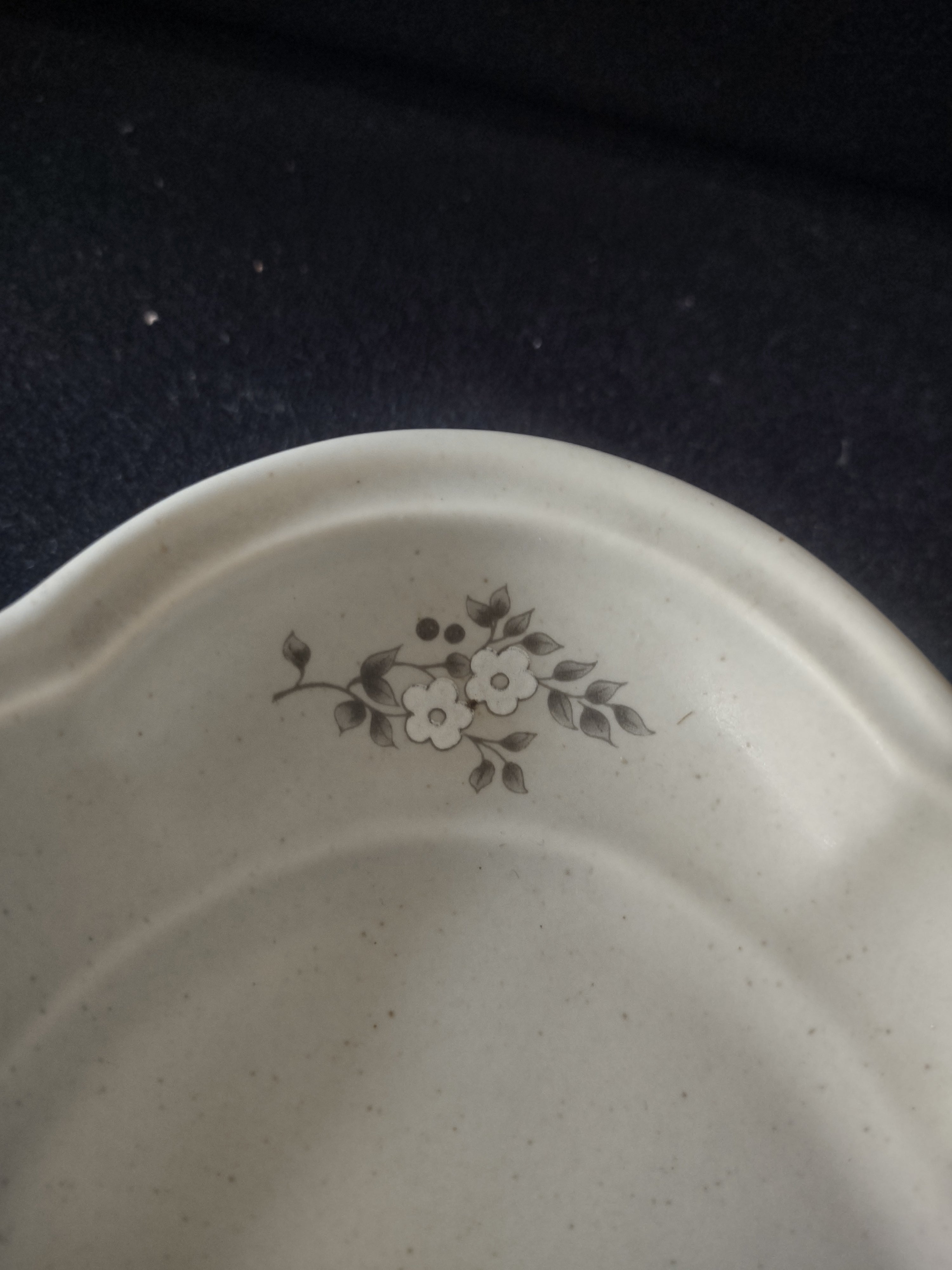 Vintage Pfaltzgraff Heirloom Oval Serving Dish Oven Microwave Safe [6440]