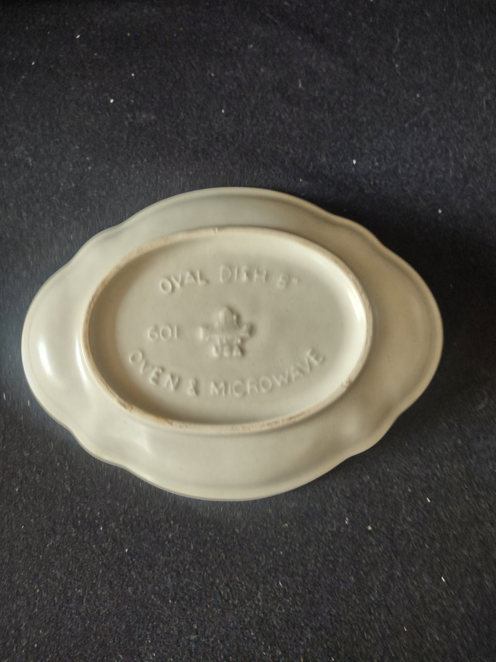 Vintage Pfaltzgraff Heirloom Oval Serving Dish Oven Microwave Safe [6440]