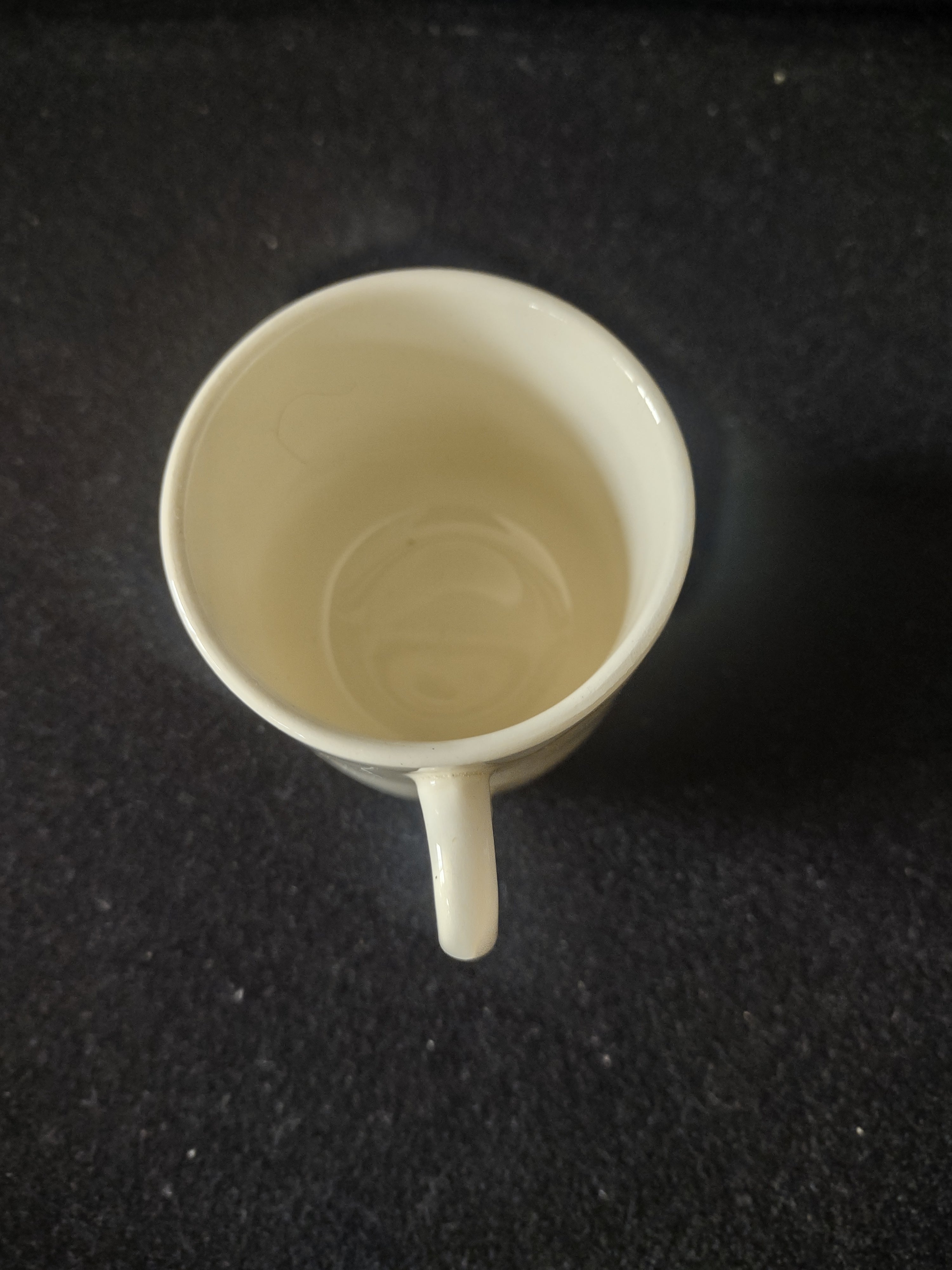 Vintage Yellow Rose Demitasse Cup Saucer Set of 4 Yellow & Green [6441]