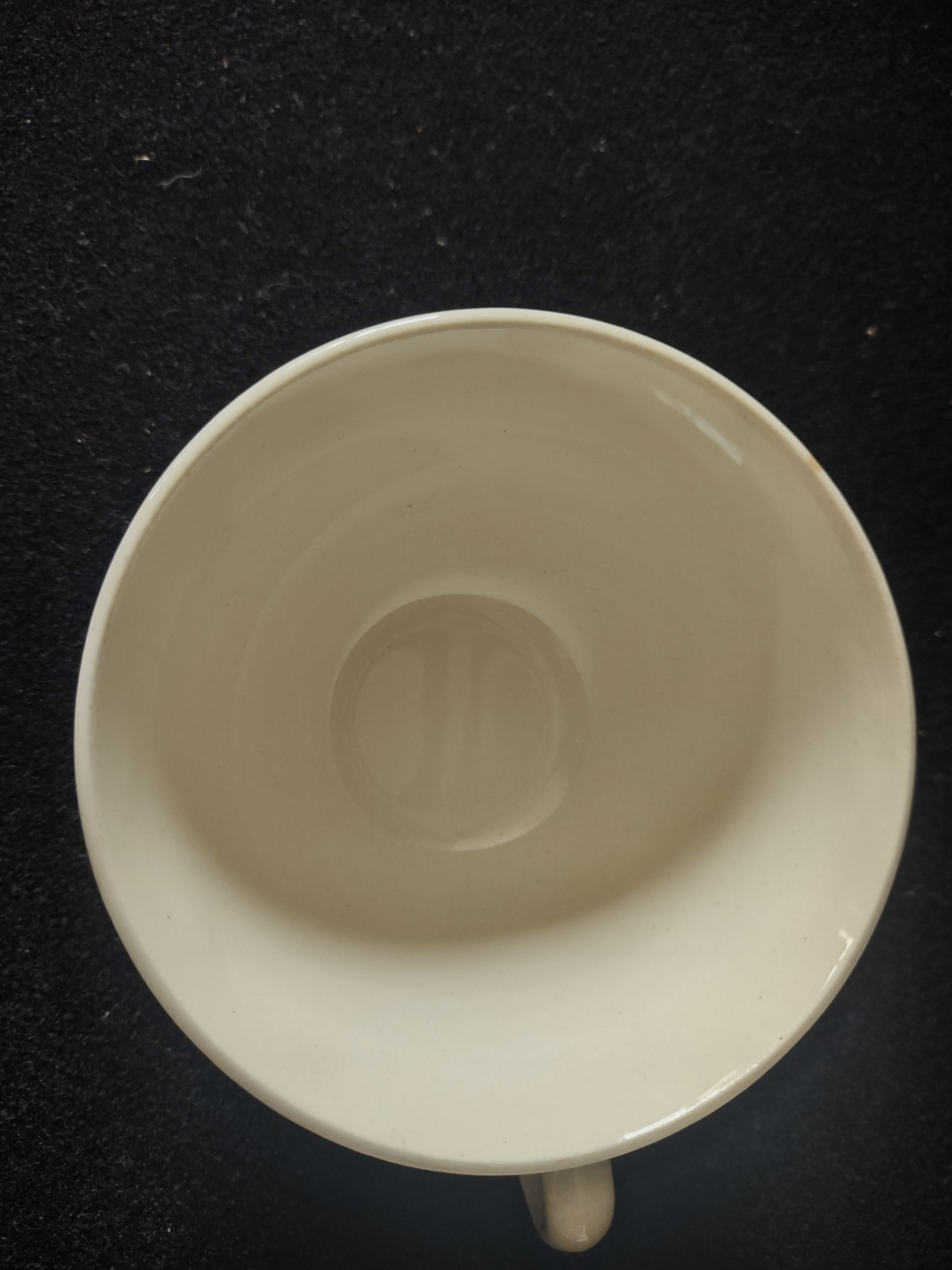 Vintage Yellow Rose Tea Cup Pair Yellow & Green [6442]