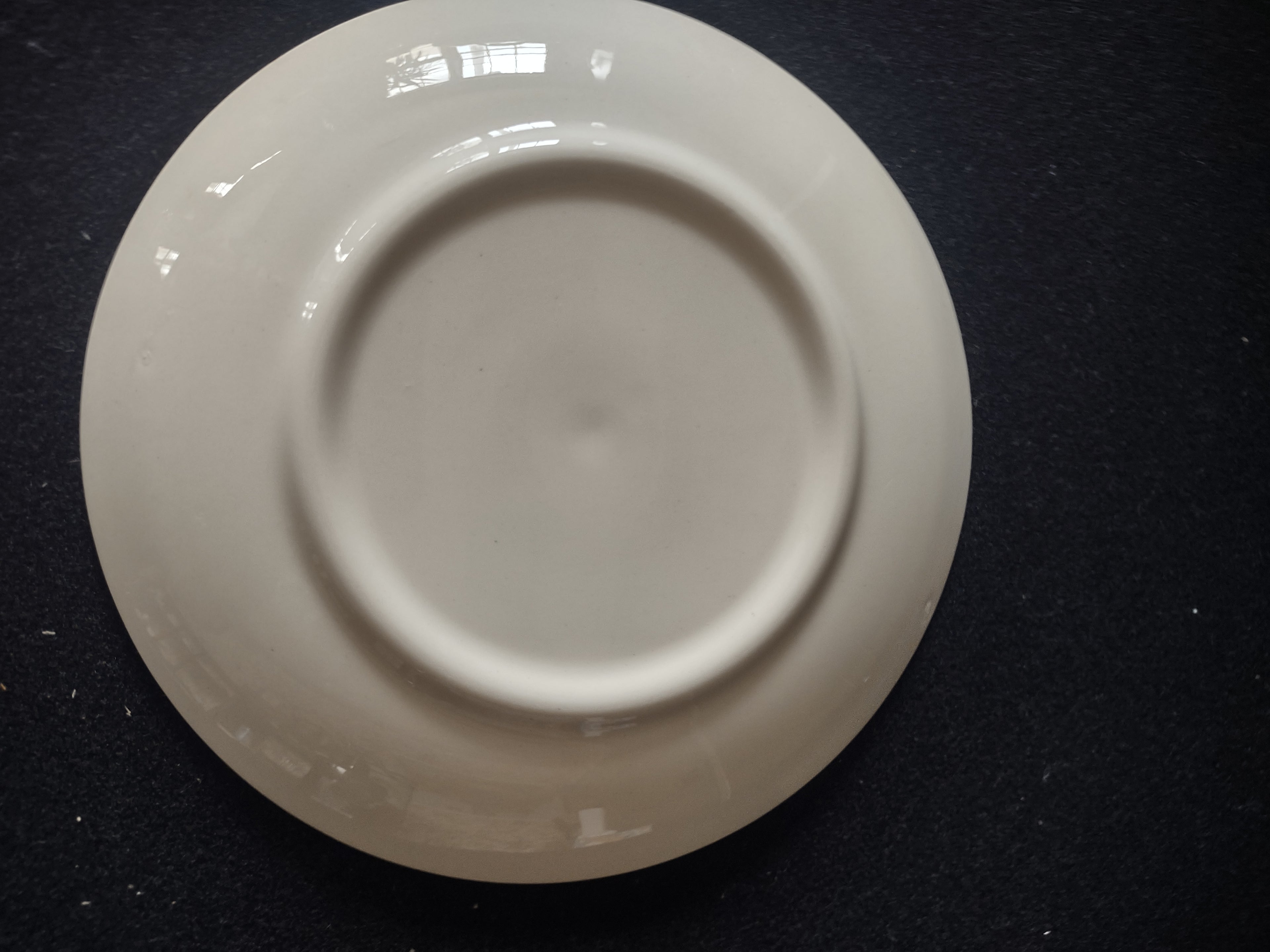 Vintage Yellow Gold Rose Bread Butter Plates Set of 3 Floral [6443]
