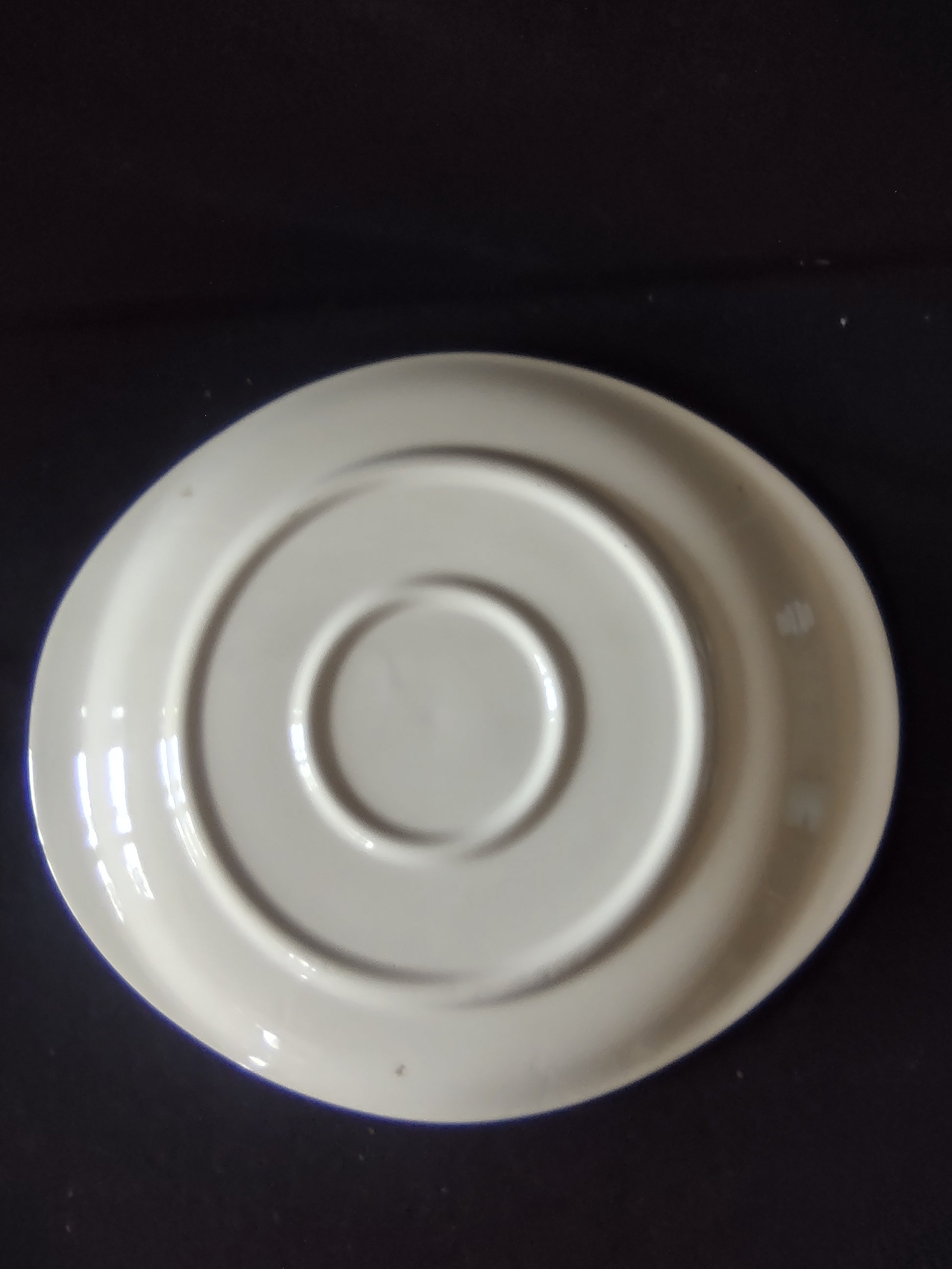 Vintage Canonsburg Pottery Yellow Rose Platter 13" [6447]