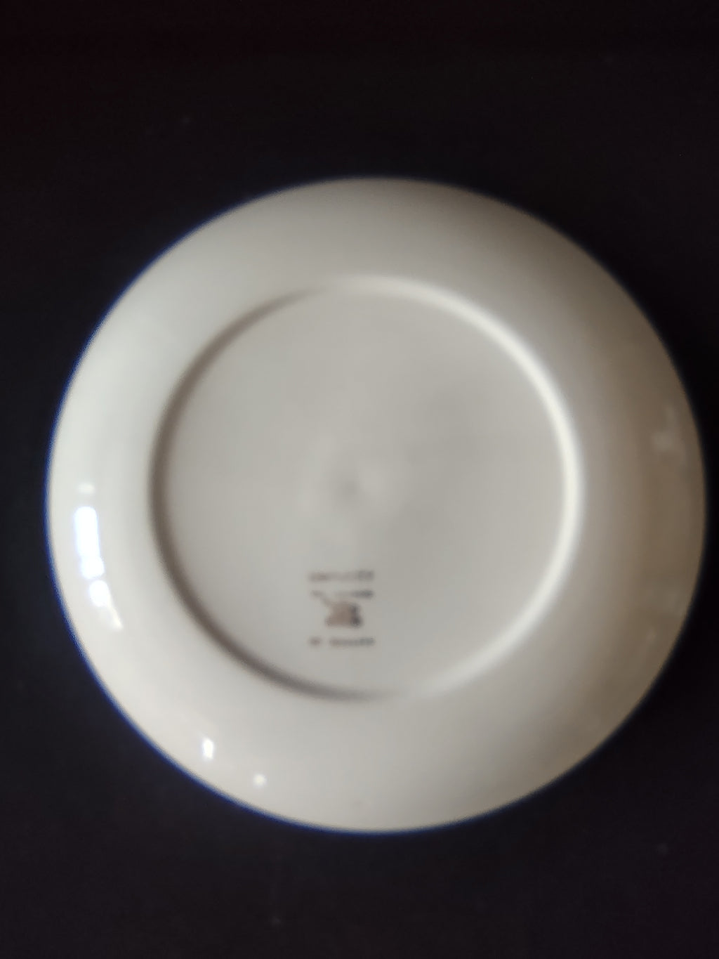 Vintage Canonsburg Simplicity Yellow Rose Dinner Plates Set of 3 [6451]