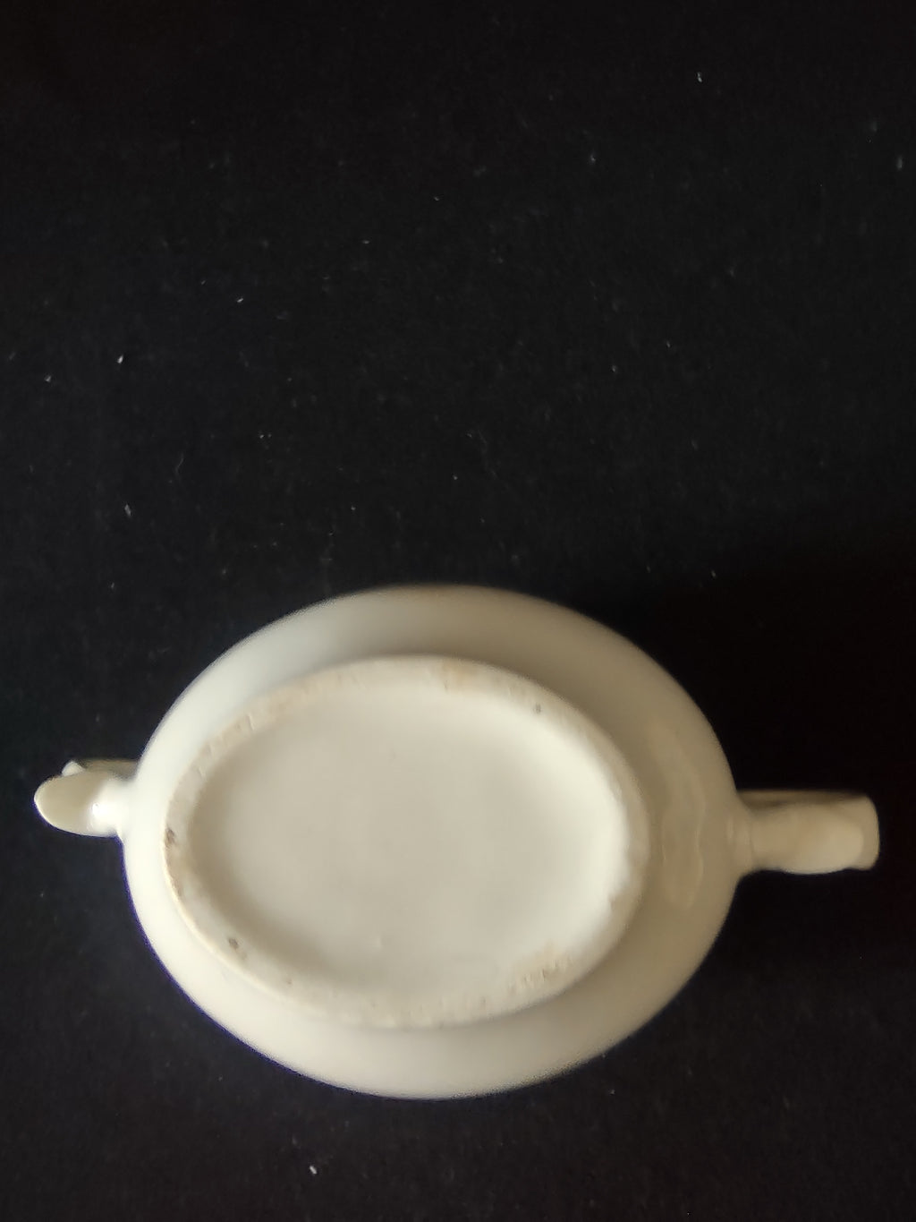 Vintage Yellow Rose Creamer & Sugar Bowl with Lid Cream Ceramic Mid-Century [6455]