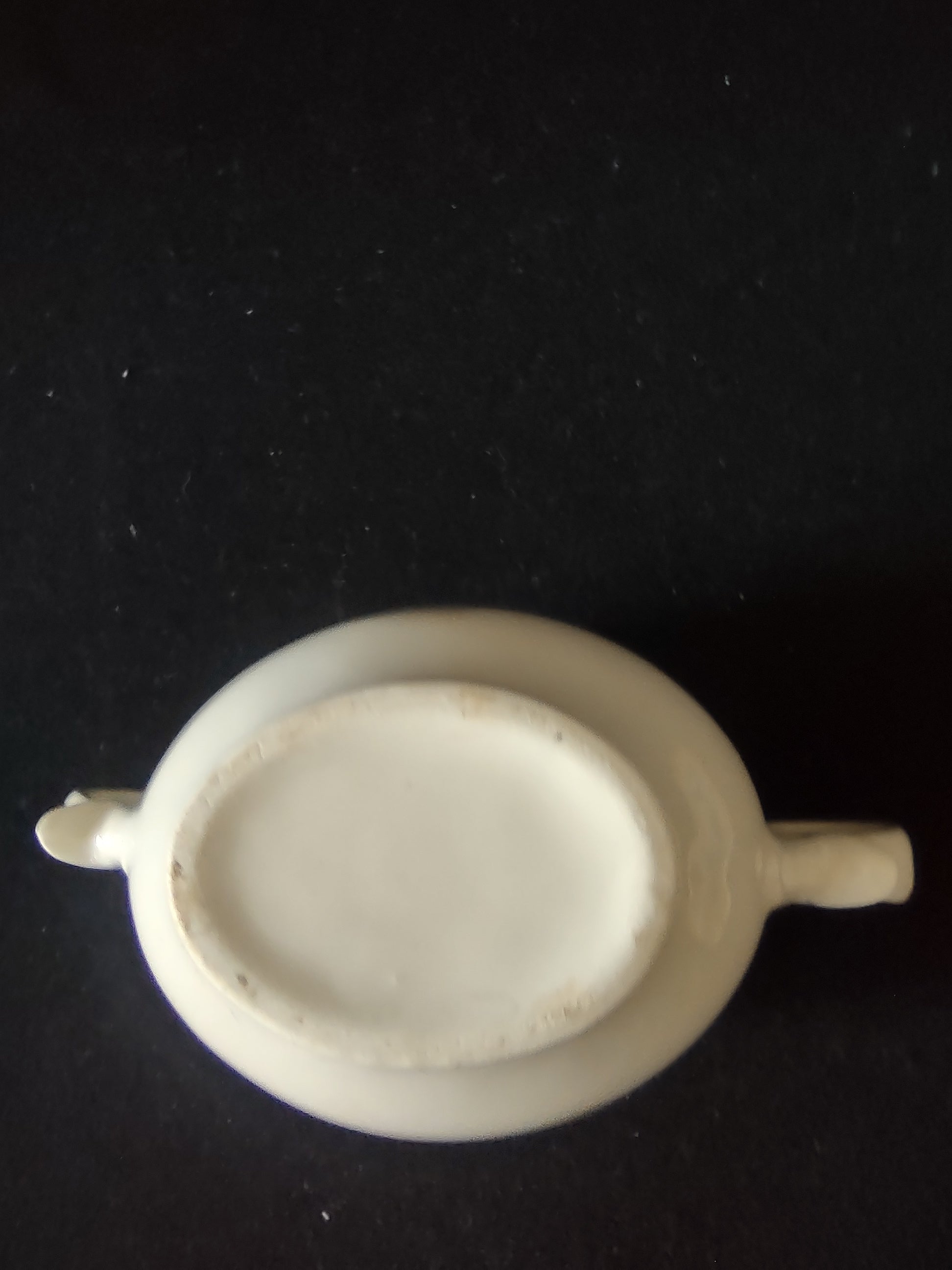 Vintage Yellow Rose Creamer & Sugar Bowl with Lid Cream Ceramic Mid-Century [6455]