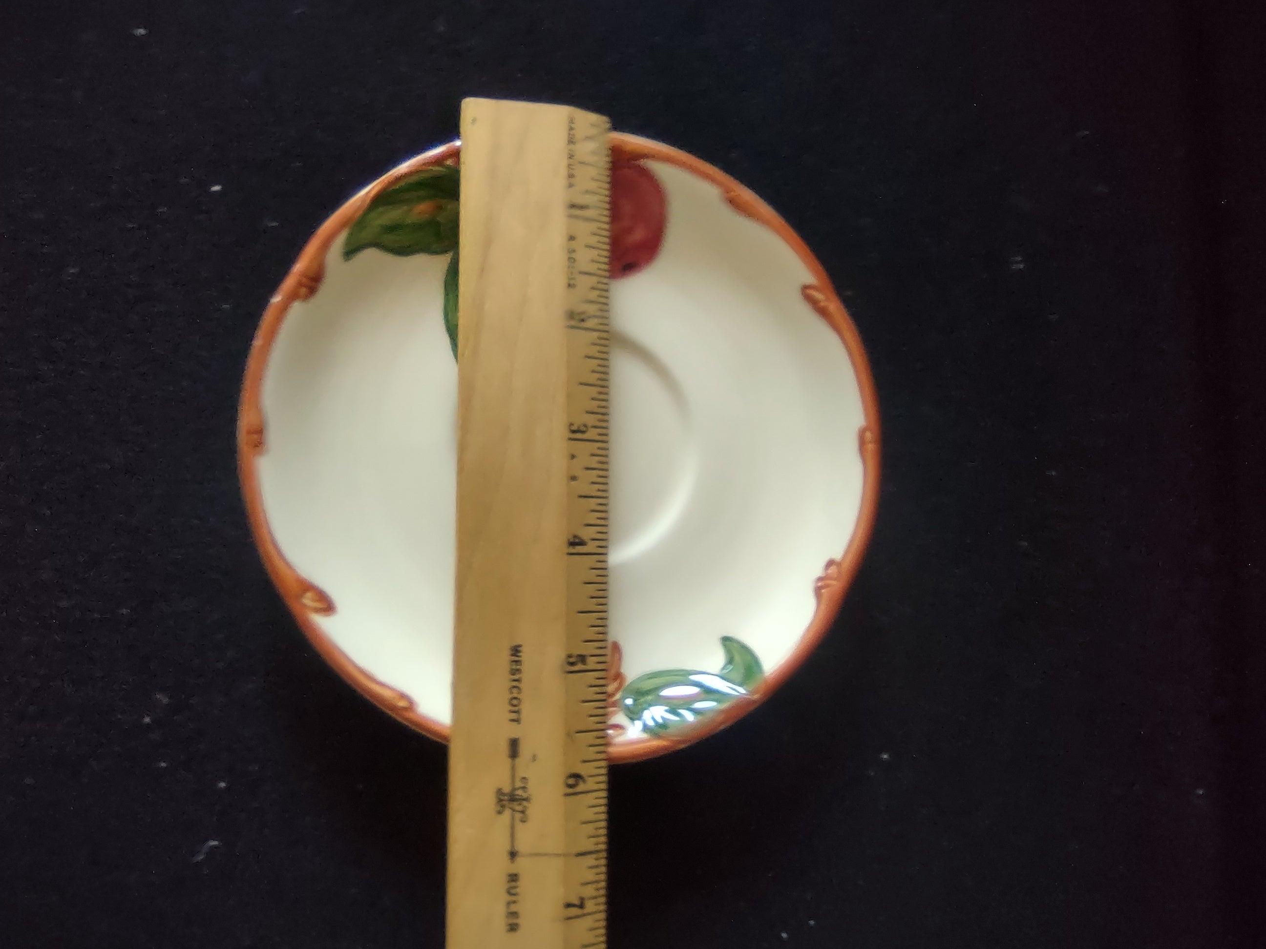 Vintage Franciscan Apple Saucer Gladding McBean Made in California [6462]