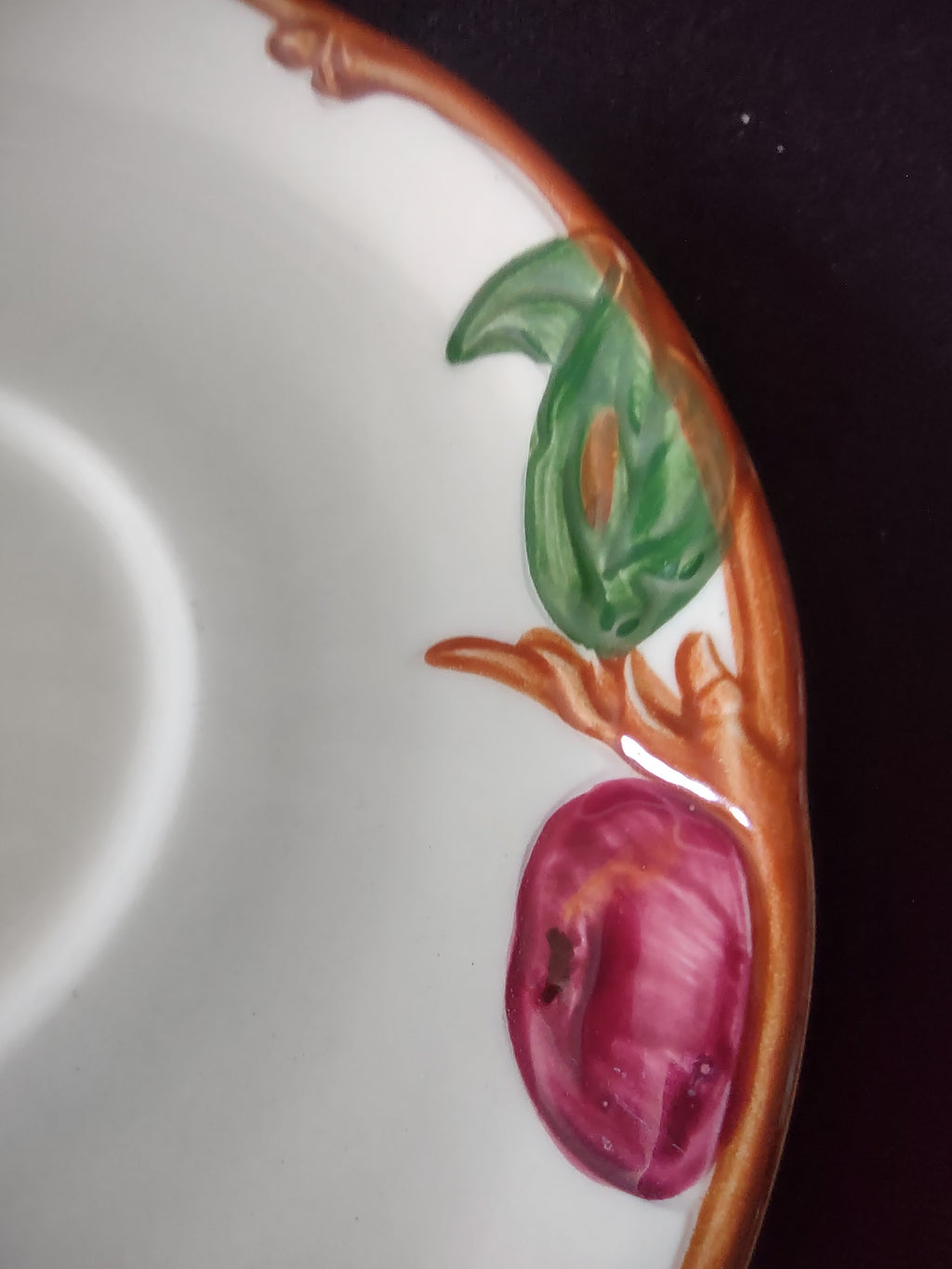 Vintage Franciscan Apple Saucer Gladding McBean Made in California [6462]