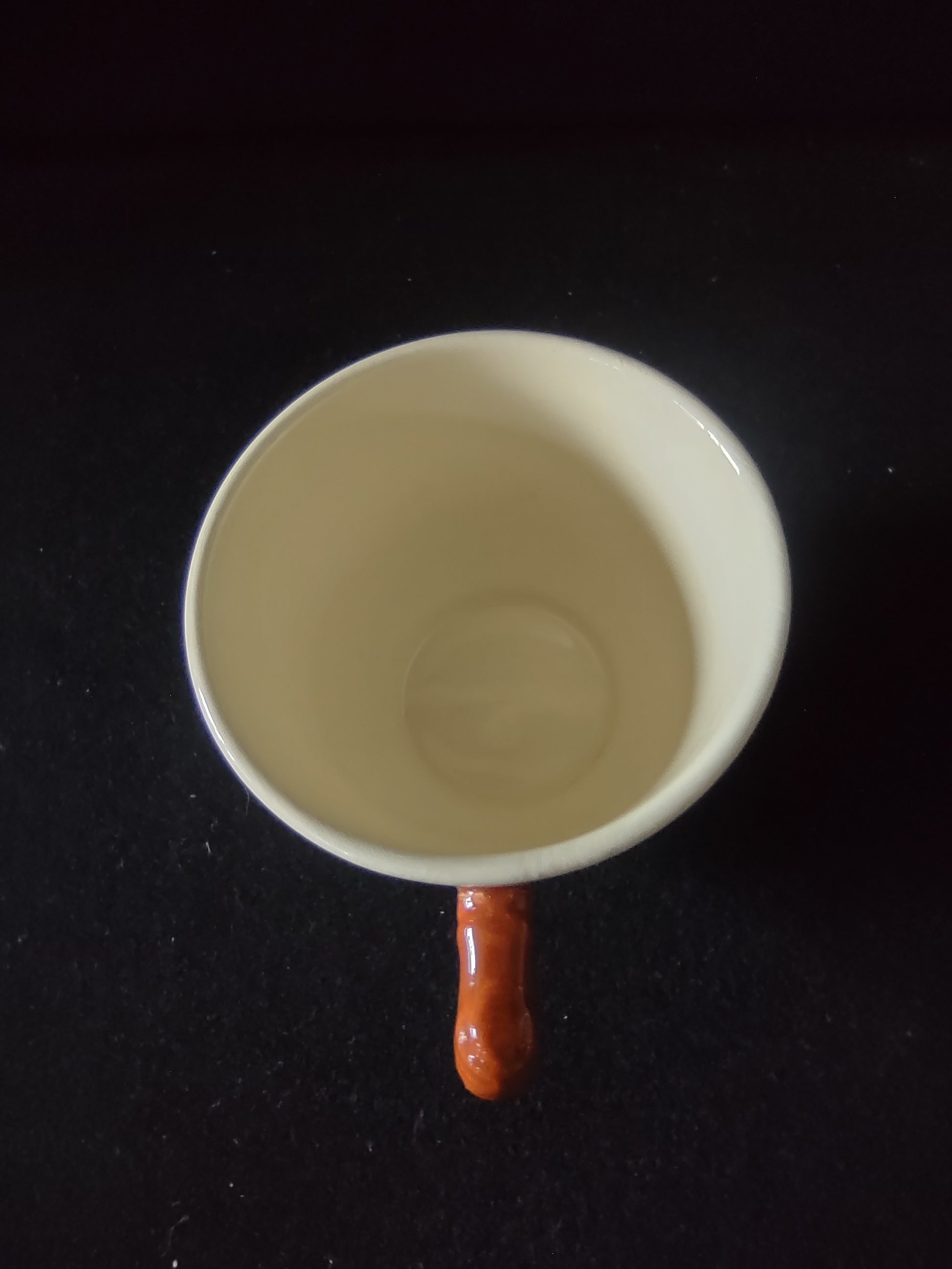 Vintage Franciscan Apple Teacup Hand Painted USA Interpace [6466]