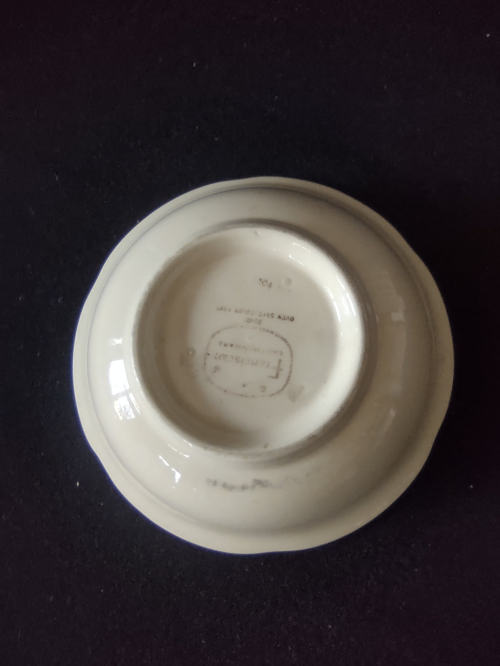Vintage Franciscan Apple Cereal Bowl Hand Painted USA Earthenware [6467]