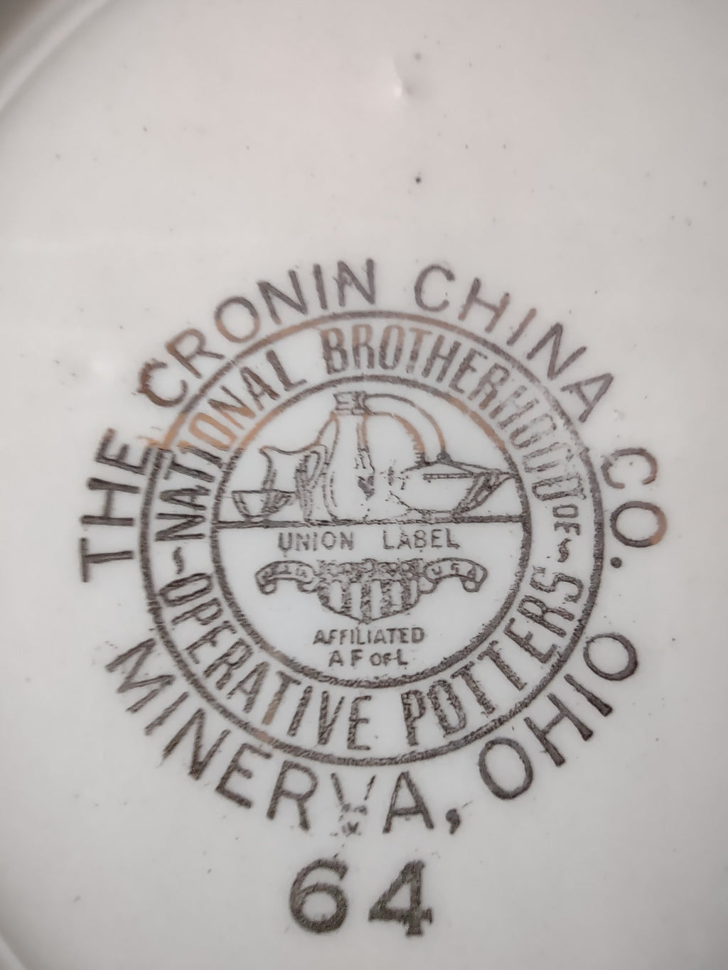 Vintage Cronin China Yellow Rose Bread & Butter Plate Set of 3 Ohio [6468]
