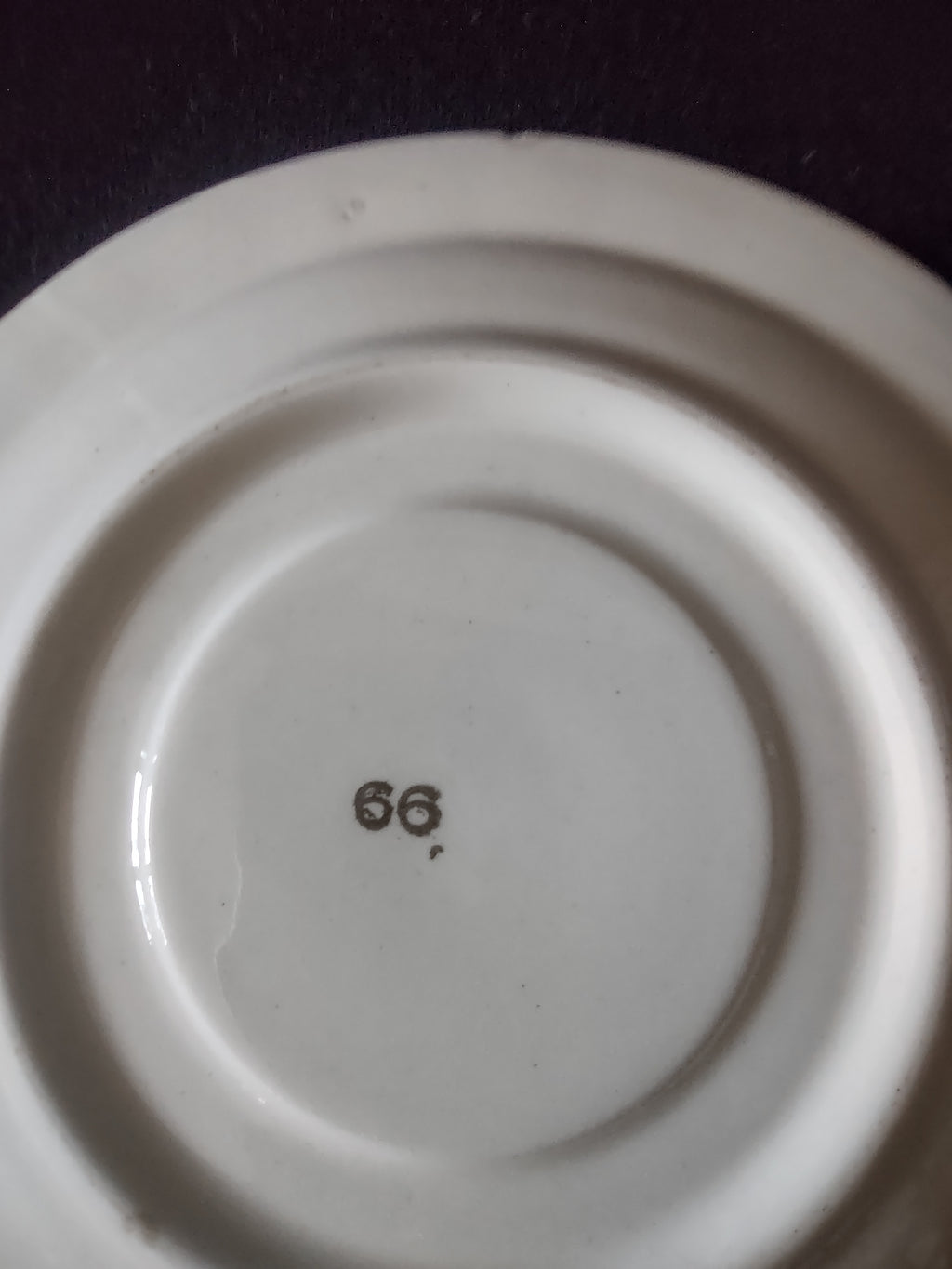 Vintage Yellow Rose Saucer White Scalloped Rim Hand Painted 6 Inch [6469]