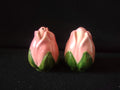 Vintage Franciscan Desert Rose Ceramic Salt & Pepper Shakers Set [6481]