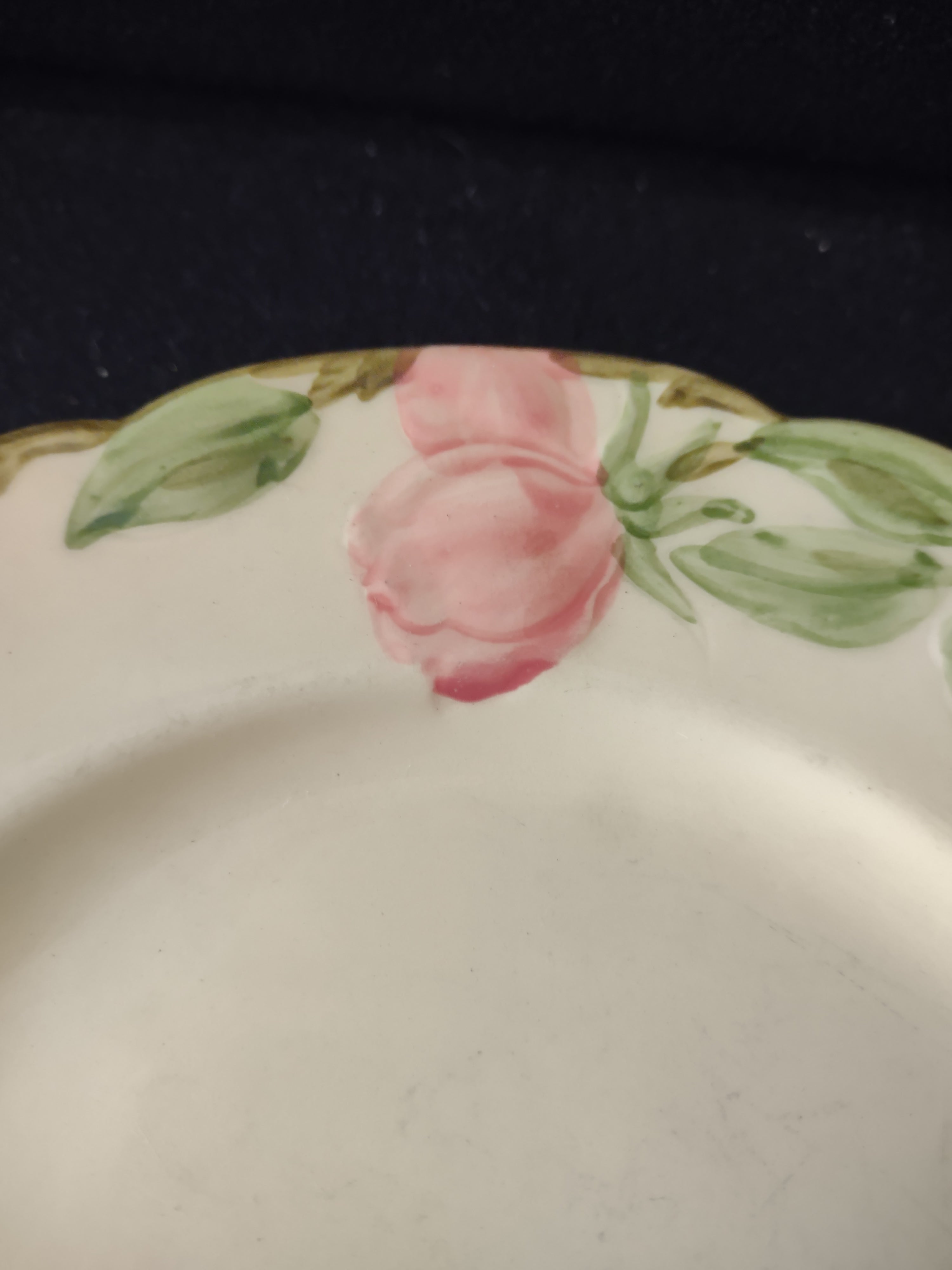 Vintage Franciscan Desert Rose Salad Plate 8" Made in California USA [6482]