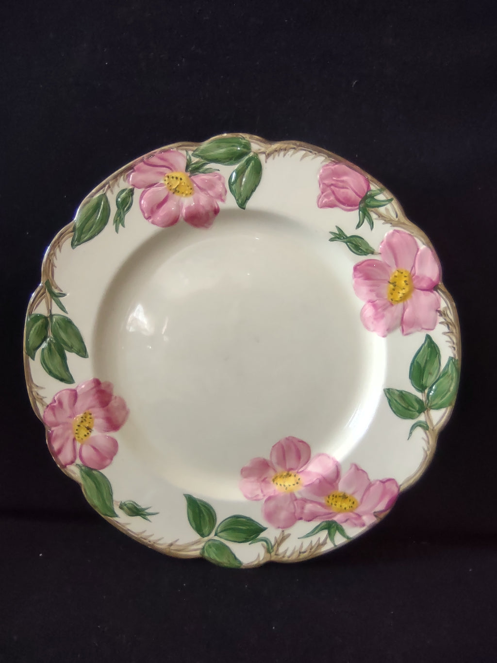 Vintage Franciscan Desert Rose Gladding McBean Dinner Plate 10.5" Made in USA [6483]