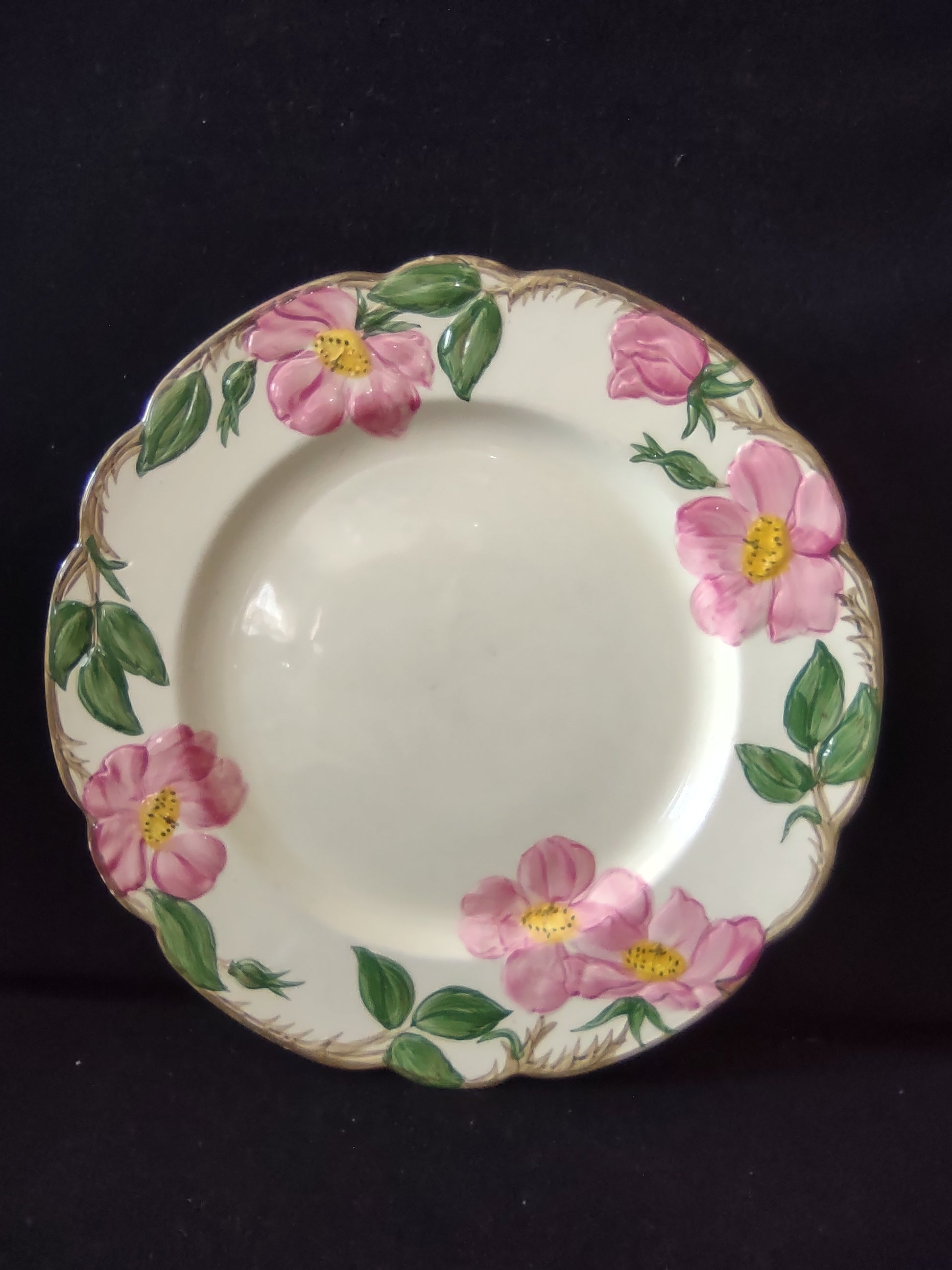 Vintage Franciscan Desert Rose Gladding McBean Dinner Plate 10.5" Made in USA [6483]