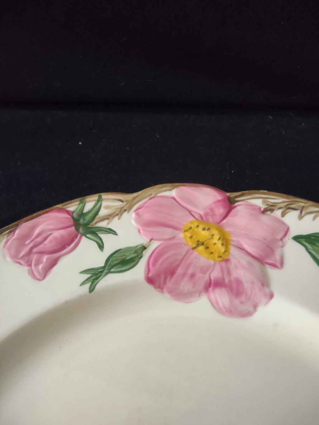 Vintage Franciscan Desert Rose Gladding McBean Dinner Plate 10.5" Made in USA [6483]