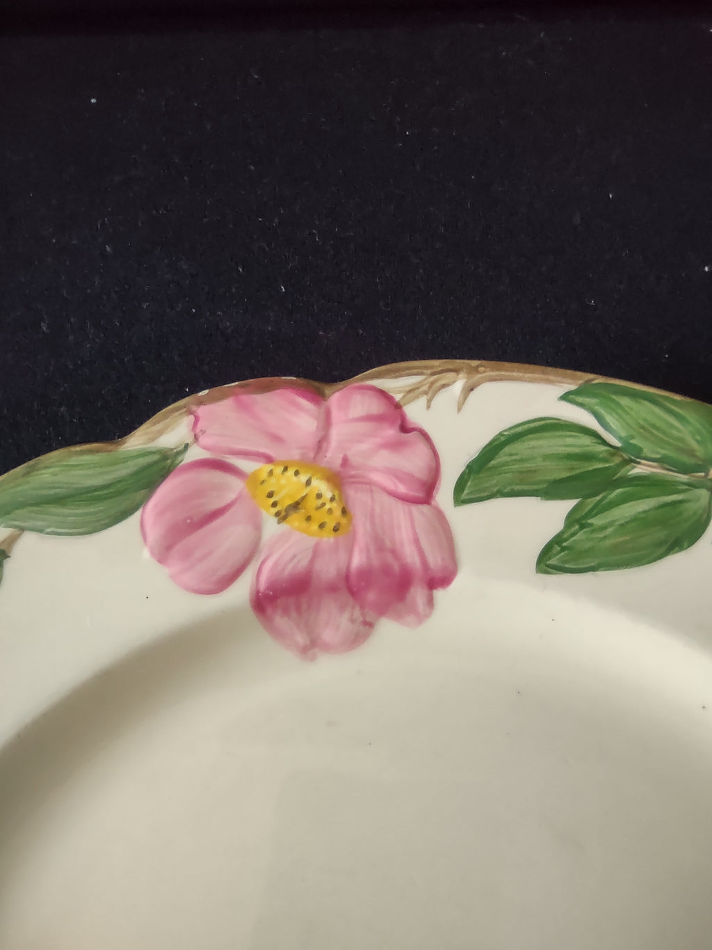 Vintage Franciscan Desert Rose Gladding McBean Dinner Plate 10.5" Made in USA [6483]