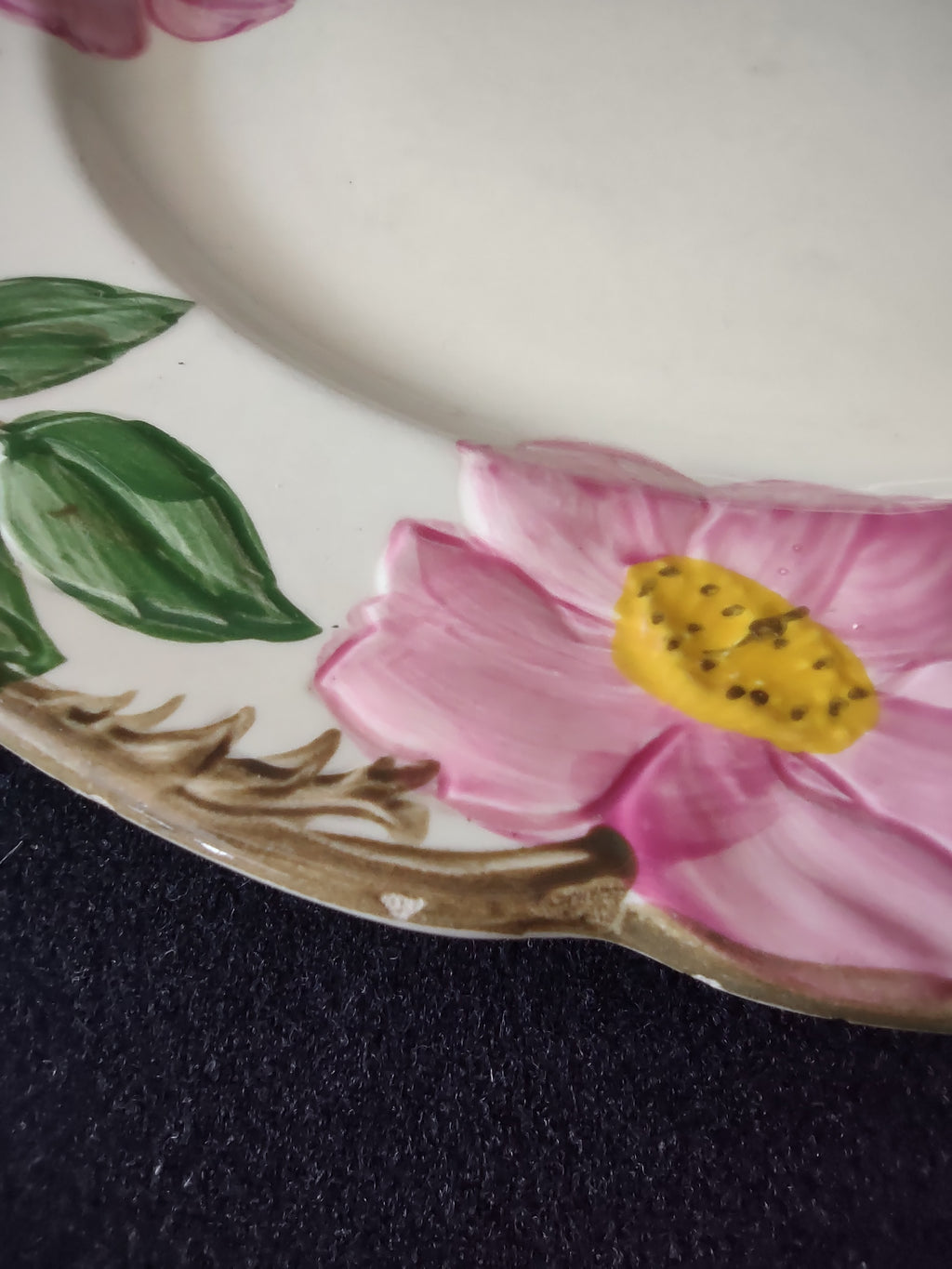 Vintage Franciscan Desert Rose Gladding McBean Dinner Plate 10.5" Made in USA [6483]
