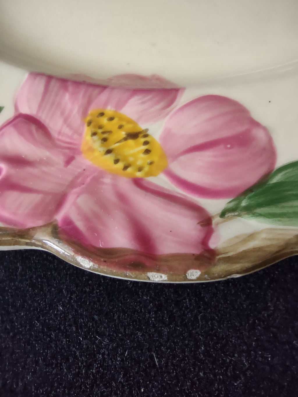Vintage Franciscan Desert Rose Gladding McBean Dinner Plate 10.5" Made in USA [6483]