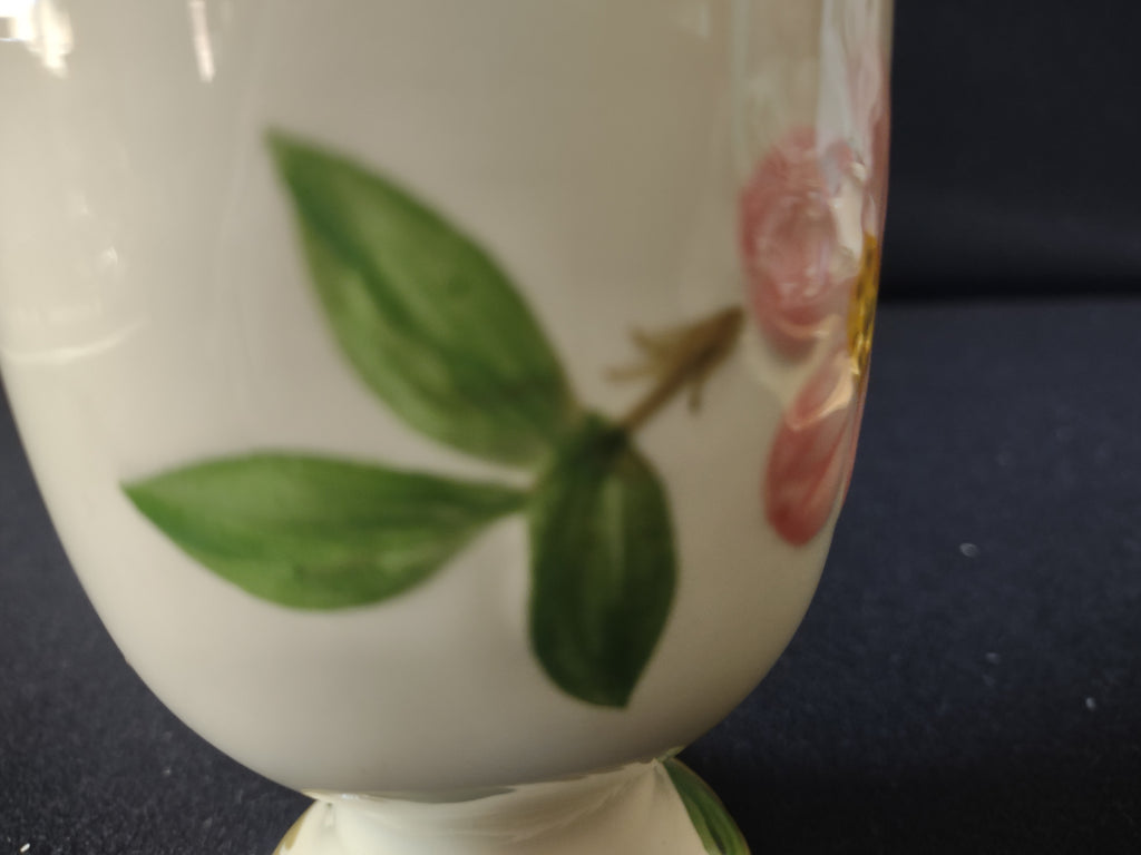 Vintage Franciscan Desert Rose Egg Cup Made in USA Pink Floral [6485]