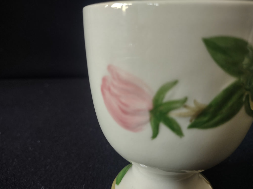 Vintage Franciscan Desert Rose Egg Cup Made in USA Pink Floral [6485]