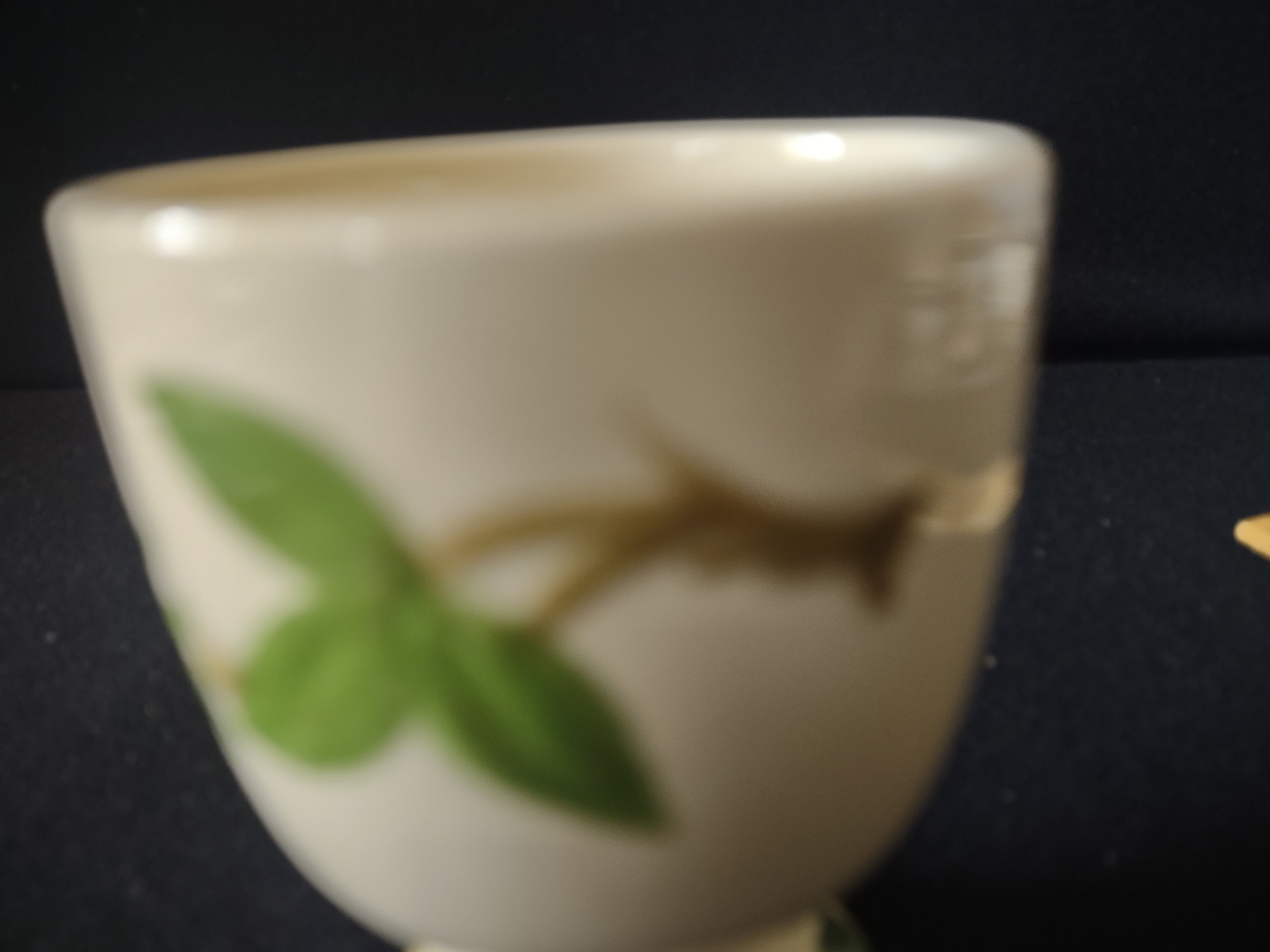 Vintage Franciscan Desert Rose Egg Cup Made in USA Pink Floral [6485]