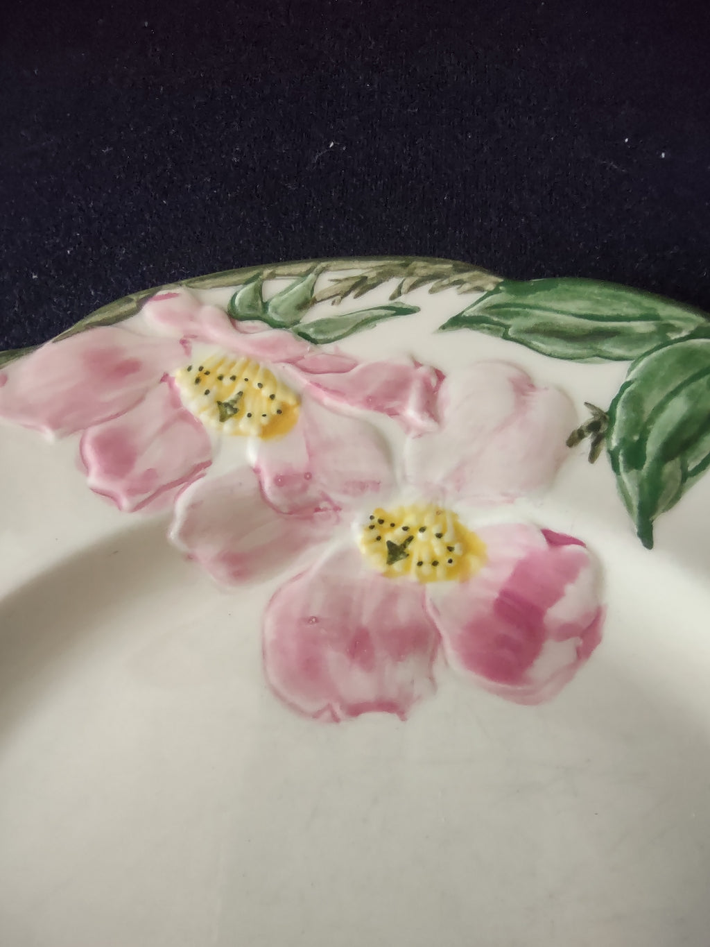 Vintage Franciscan Desert Rose Dinner Plate 9.5 Inch Hand Painted USA [6487]