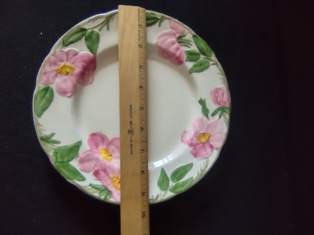 Vintage Franciscan Desert Rose Dinner Plates Set of 2 9.5 Inch No Mark [6488]
