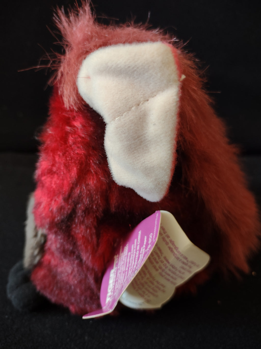Vintage Red Wolf Furby Tiger Electronics Works 1998 Model 70-800 [6492]