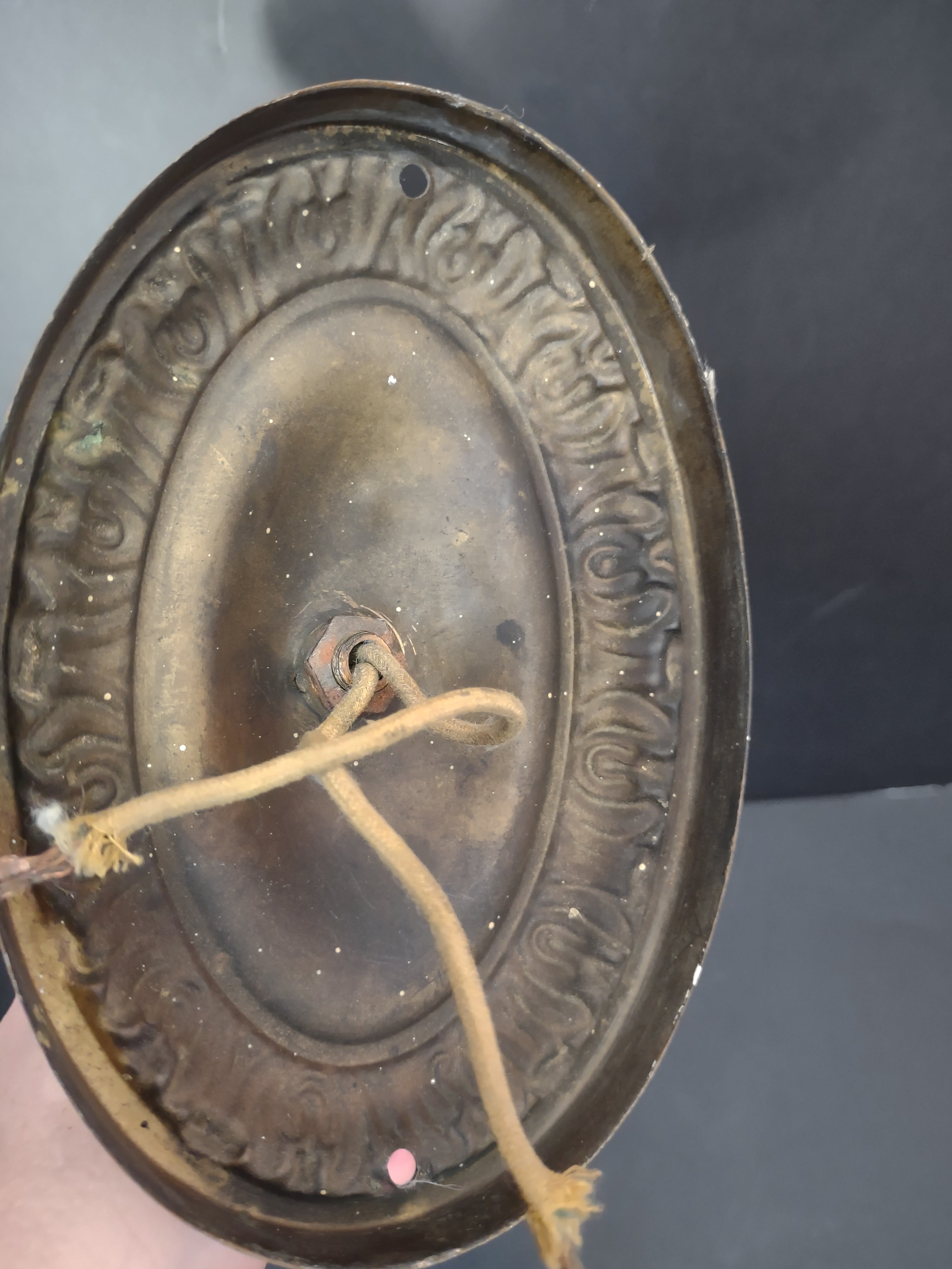 Vintage Brass Bronze Single Arm Wall Sconce Candle Light Fixture [6493]