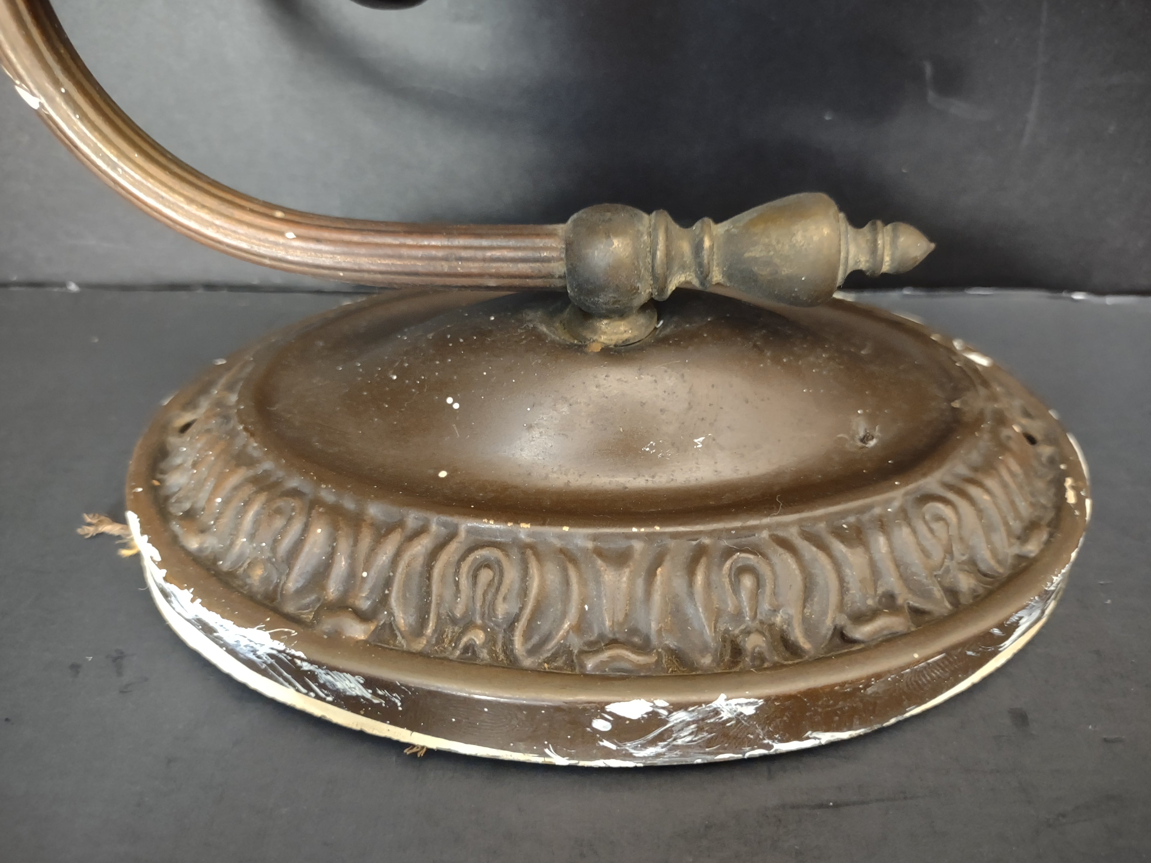 Vintage Brass Bronze Single Arm Wall Sconce Candle Light Fixture [6493]