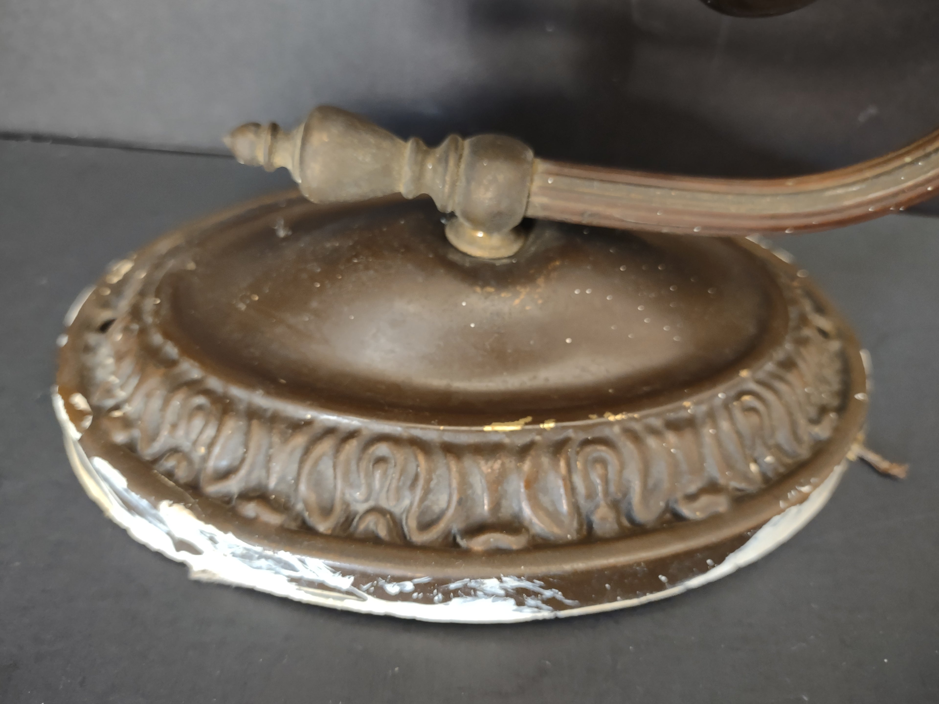 Vintage Brass Bronze Single Arm Wall Sconce Candle Light Fixture [6493]