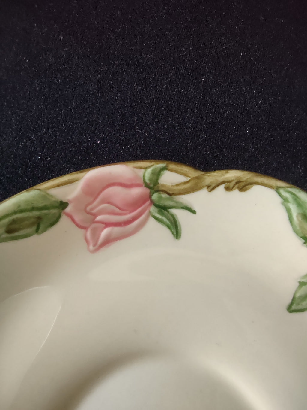 Vintage Franciscan Desert Rose Cup & Saucer Set of 4 Pink Rose [6499]