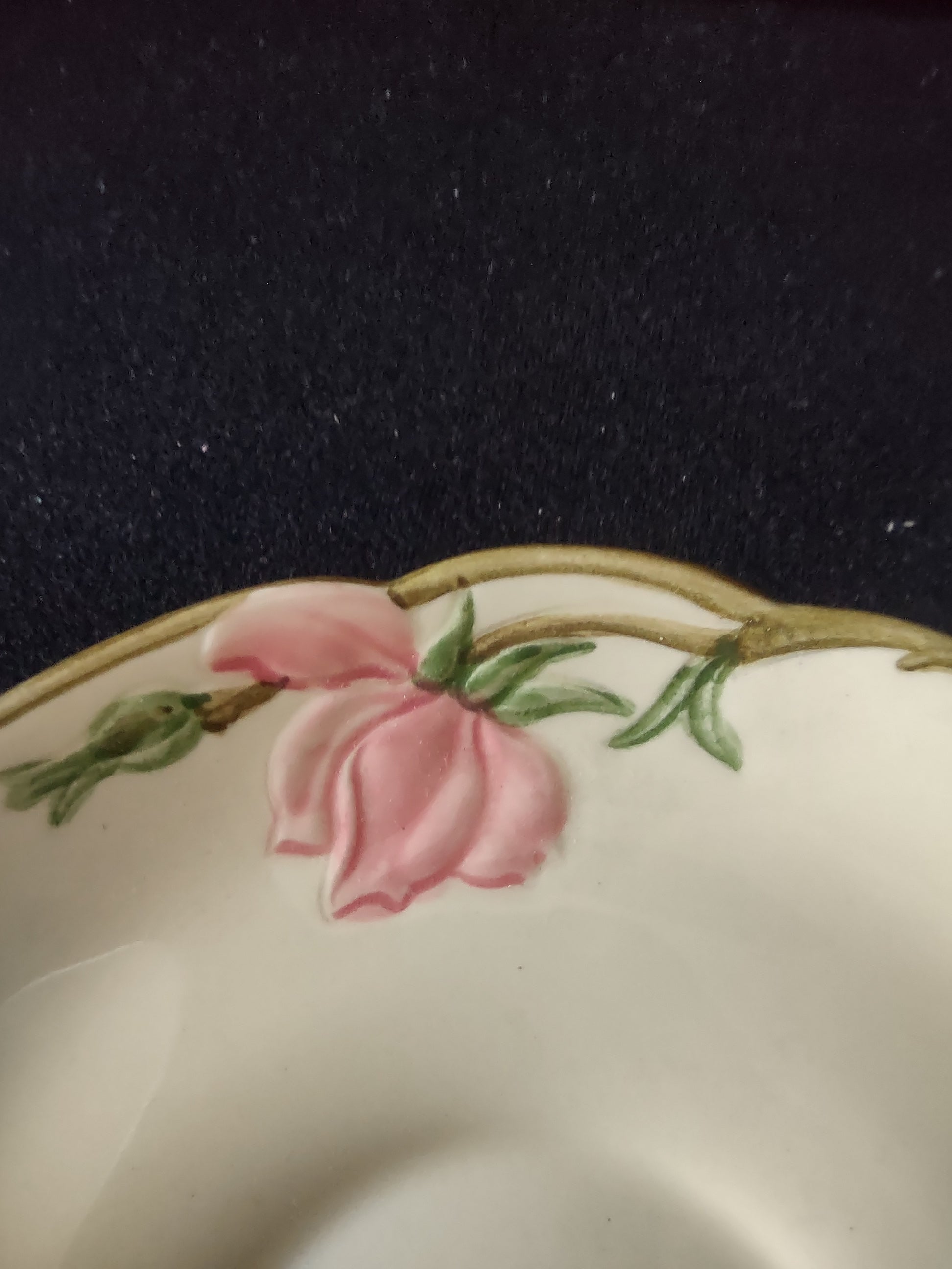 Vintage Franciscan Desert Rose Cup & Saucer Set of 4 Pink Rose [6499]