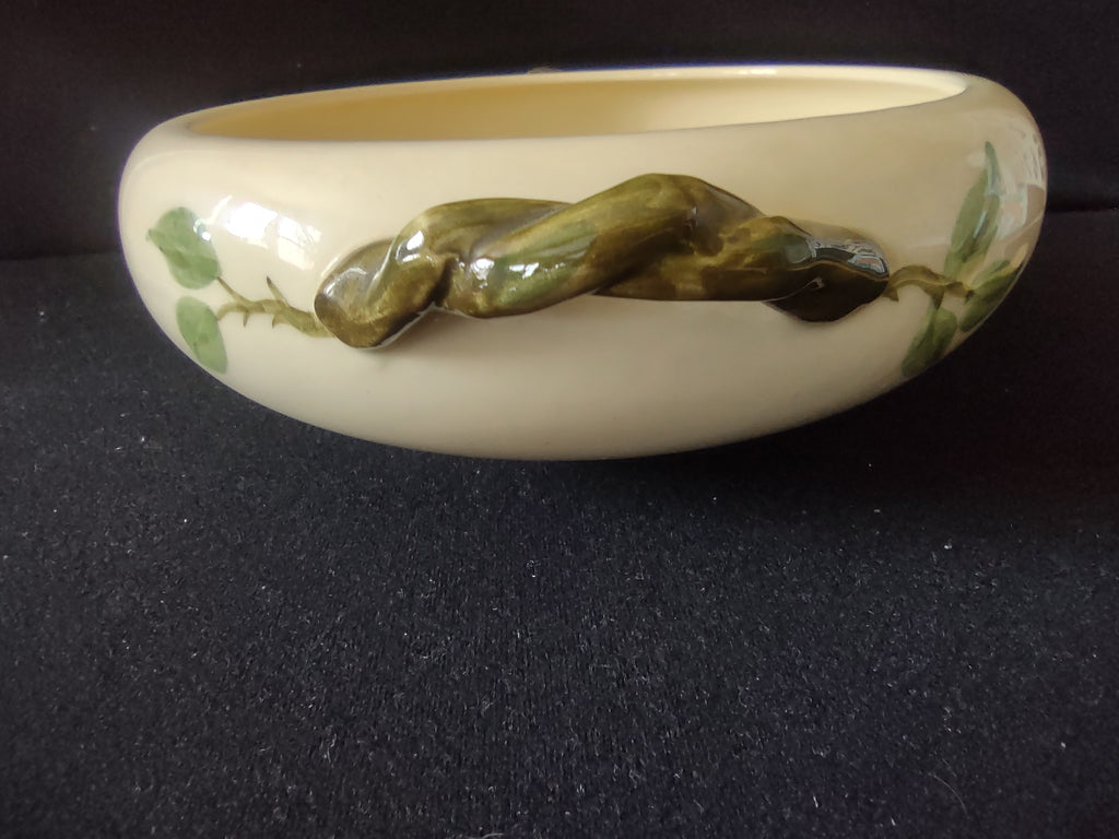 Vintage Franciscan Desert Rose Two Handle Lug Bowl Pink Floral California [6503]