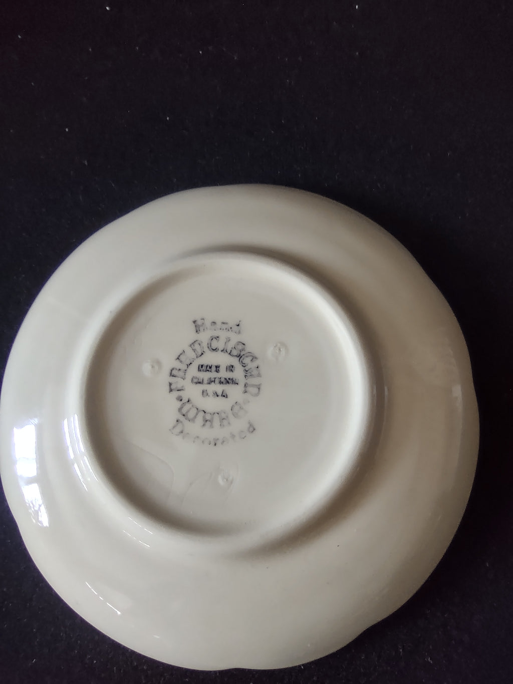 Vintage Franciscan Desert Rose Demitasse Cup & Saucer Pink [6505]