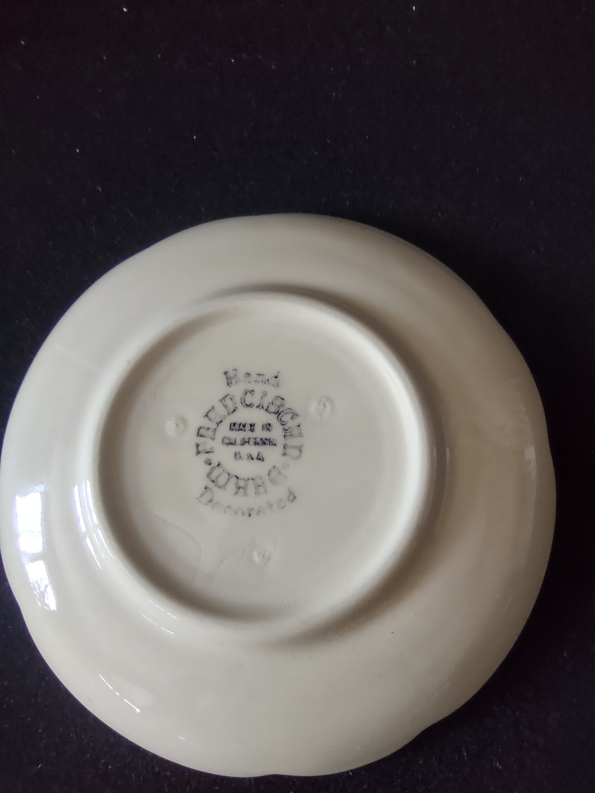 Vintage Franciscan Desert Rose Demitasse Cup & Saucer Pink [6505]