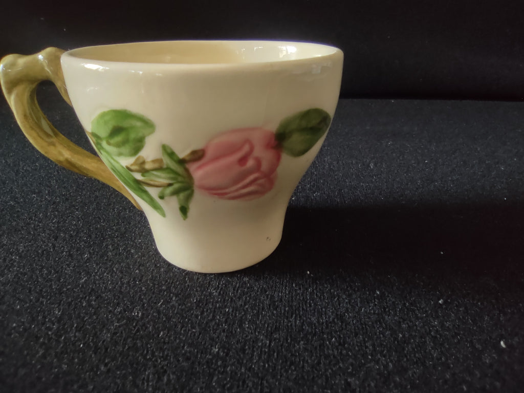 Vintage Franciscan Desert Rose Demitasse Cup & Saucer Pink [6505]