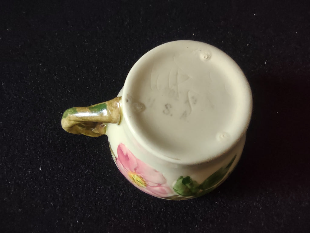 Vintage Franciscan Desert Rose Demitasse Cup & Saucer Pink [6505]