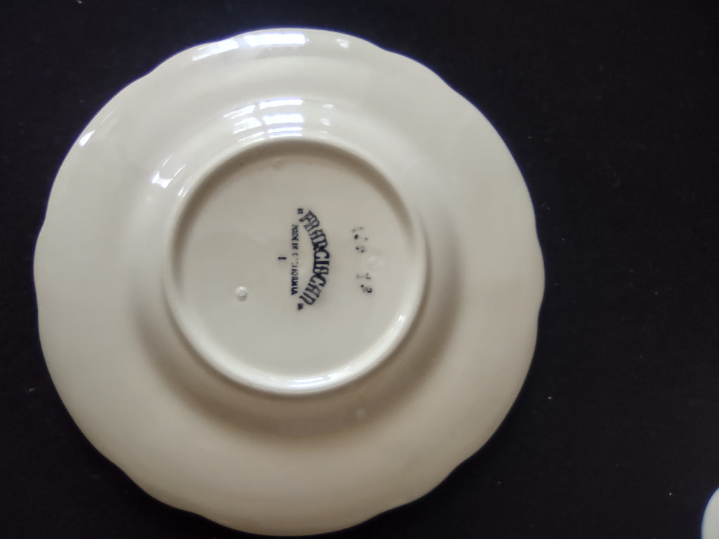 Vintage Franciscan Desert Rose Bread Butter Plates Pink Set of 2 USA [6506]