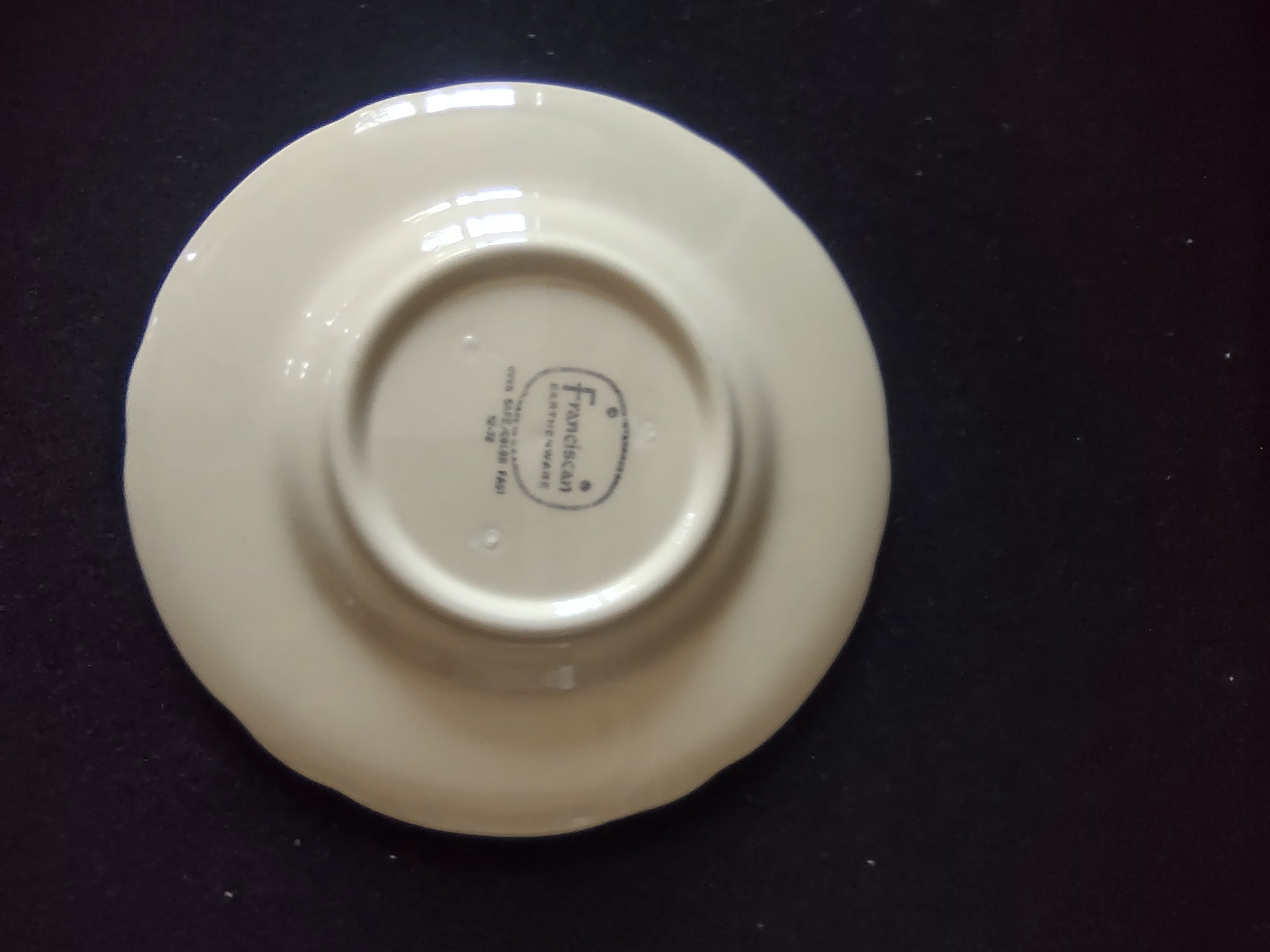 Vintage Franciscan Desert Rose Bread Butter Plates Pink Set of 4 USA [6507]