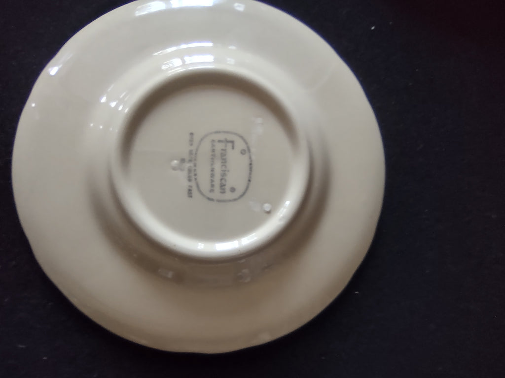 Vintage Franciscan Desert Rose Bread Butter Plates Pink Set of 4 USA [6507]