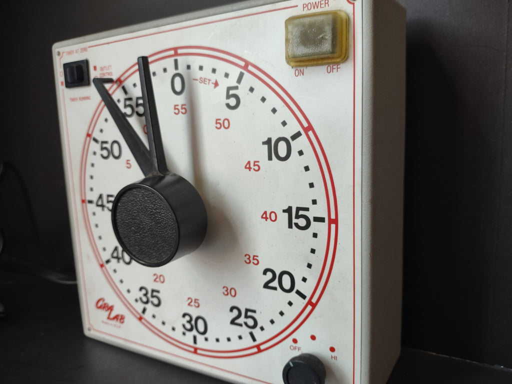 Vintage GraLab Model 167 Lab Darkroom Timer Dimco-Gray Outlet Control [6566]