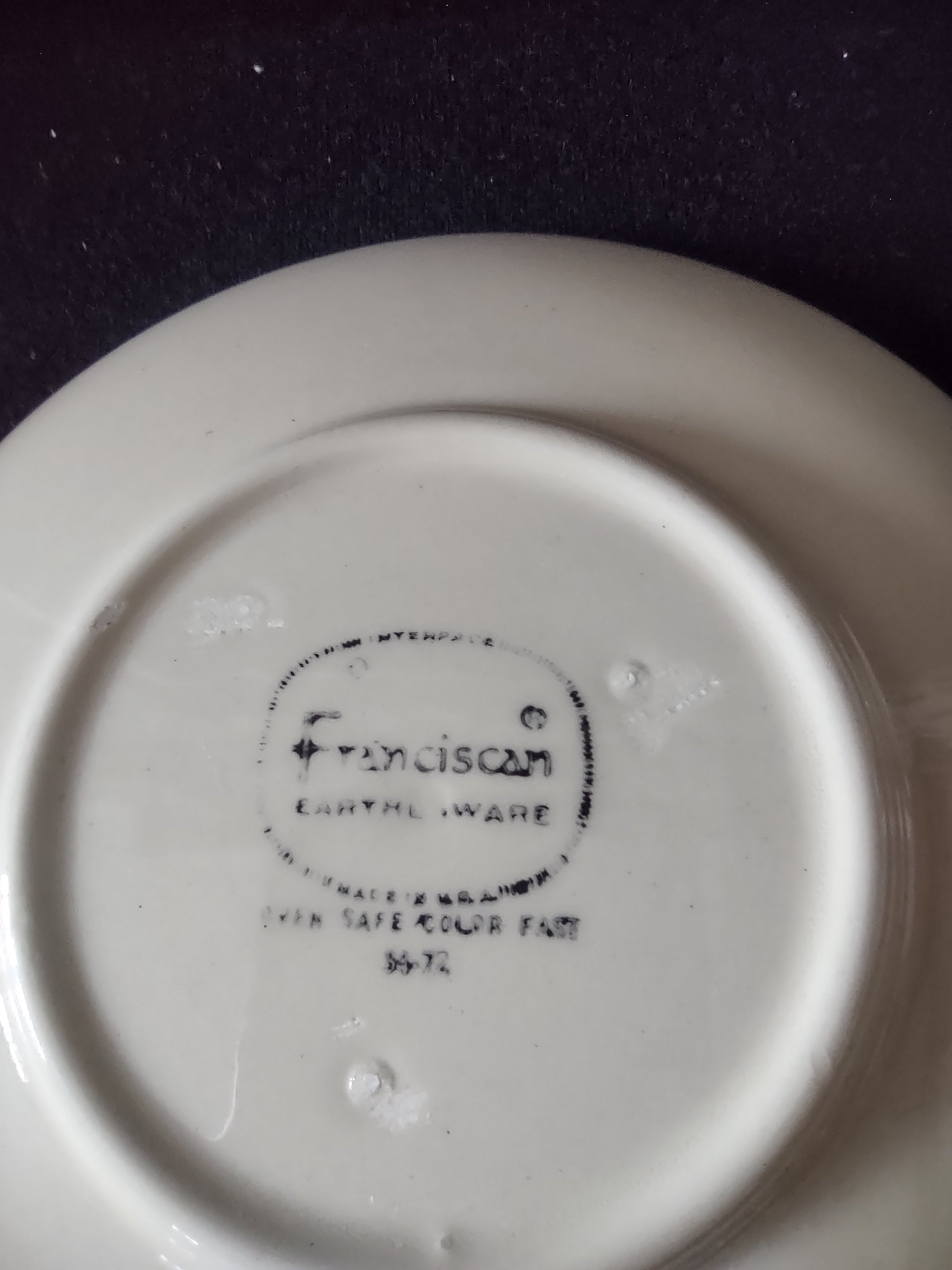 Vintage Franciscan Desert Rose Cup & Saucer Sets Set of 4 Pink [6508]