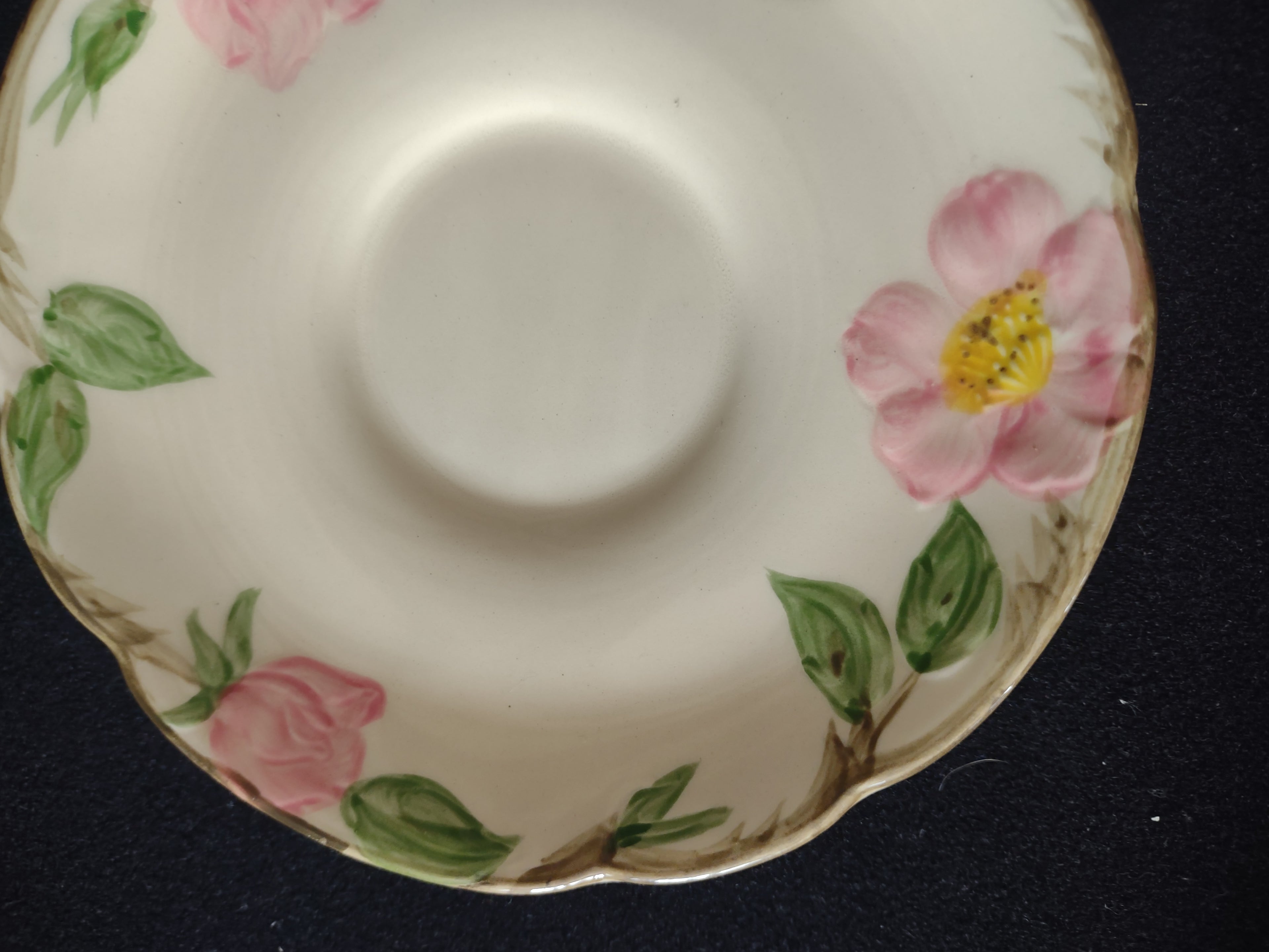 Vintage Franciscan Desert Rose Cup & Saucer Set of 5 USA [6509]