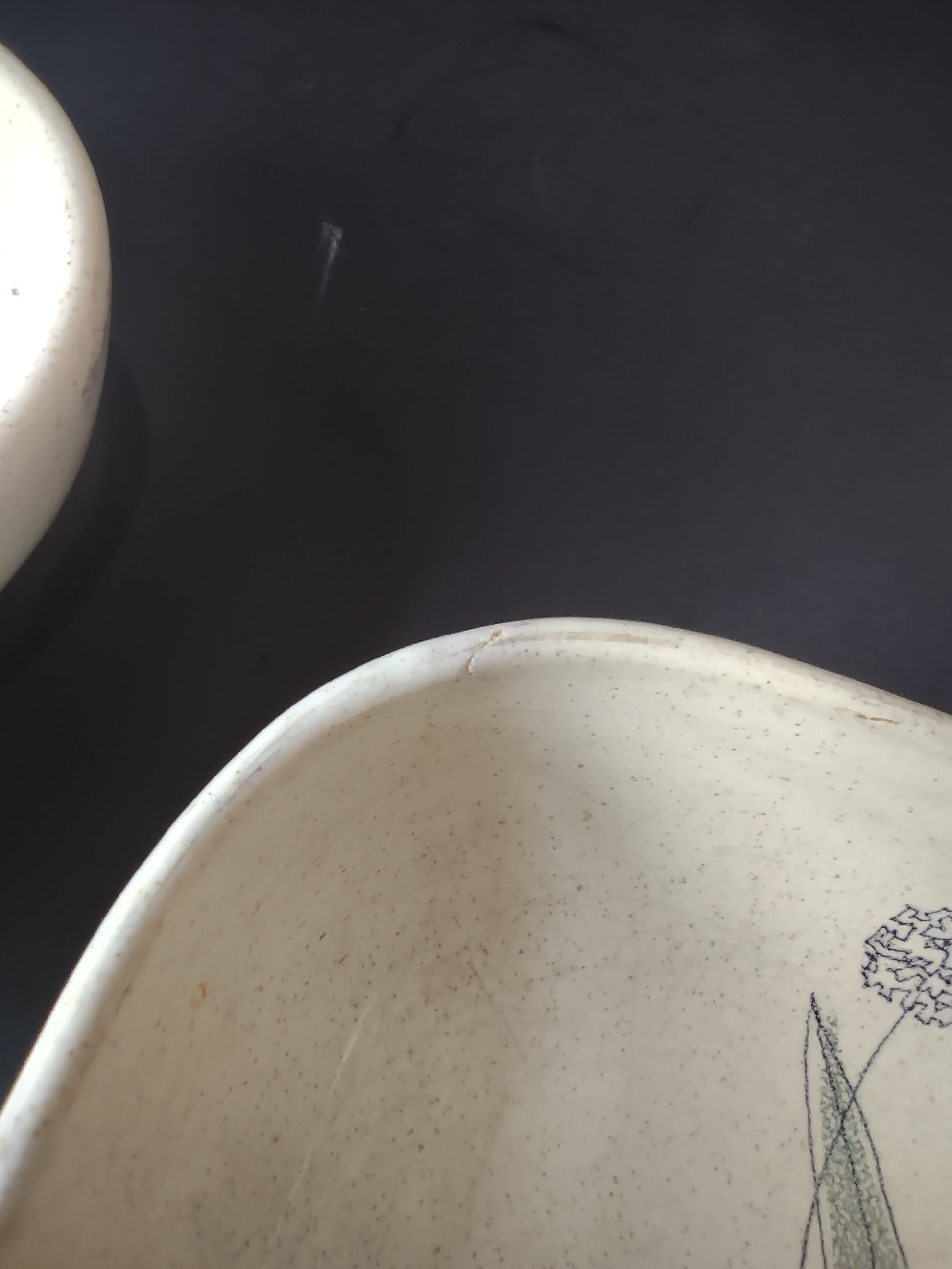 Vintage Franciscan Trio Berry Bowls Set of 5 Chips & Marks [6527]