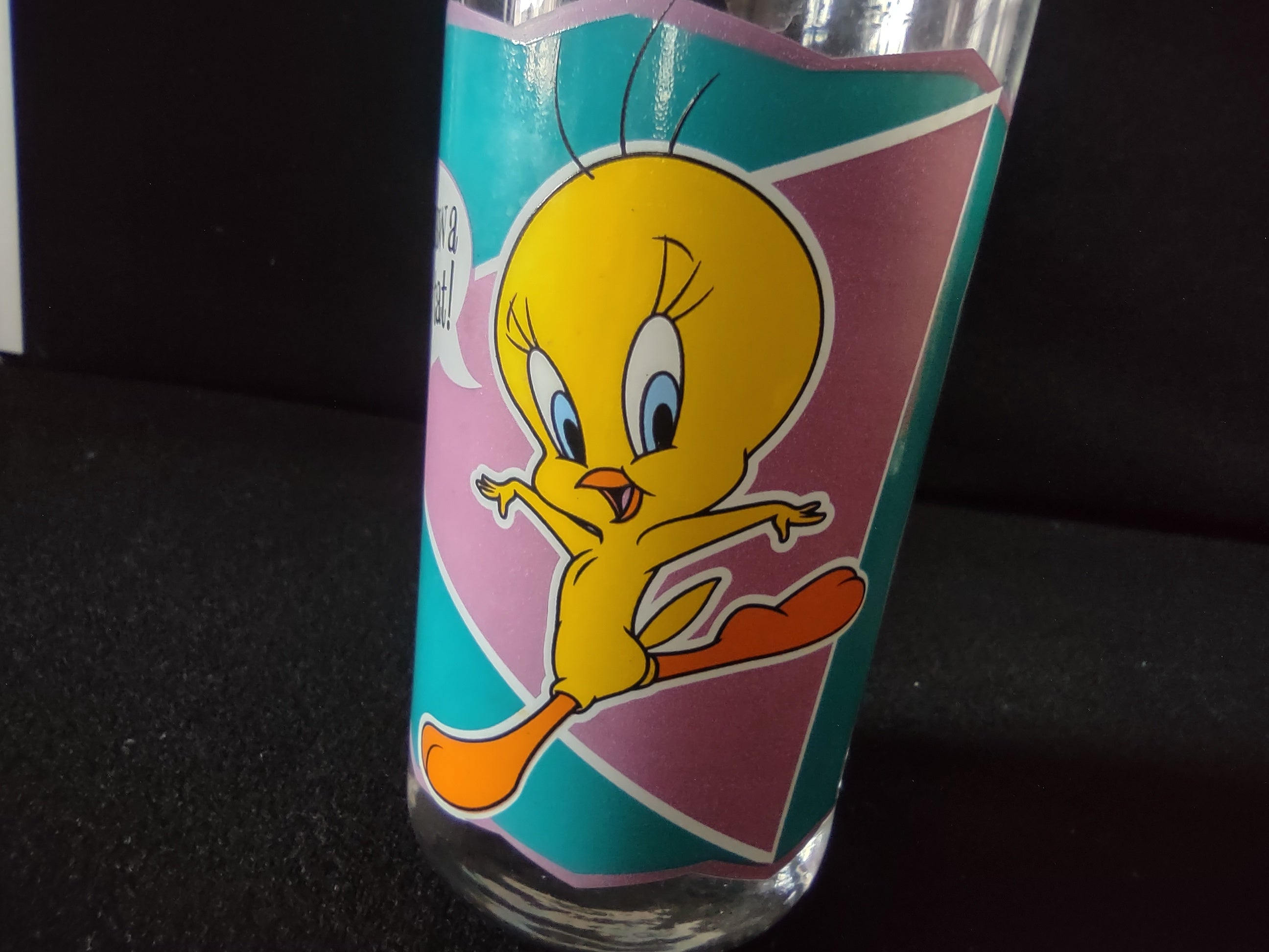Vintage Looney Tunes Mil-Looney-Um 2000 Drinking Glasses Set of 3 [6511]