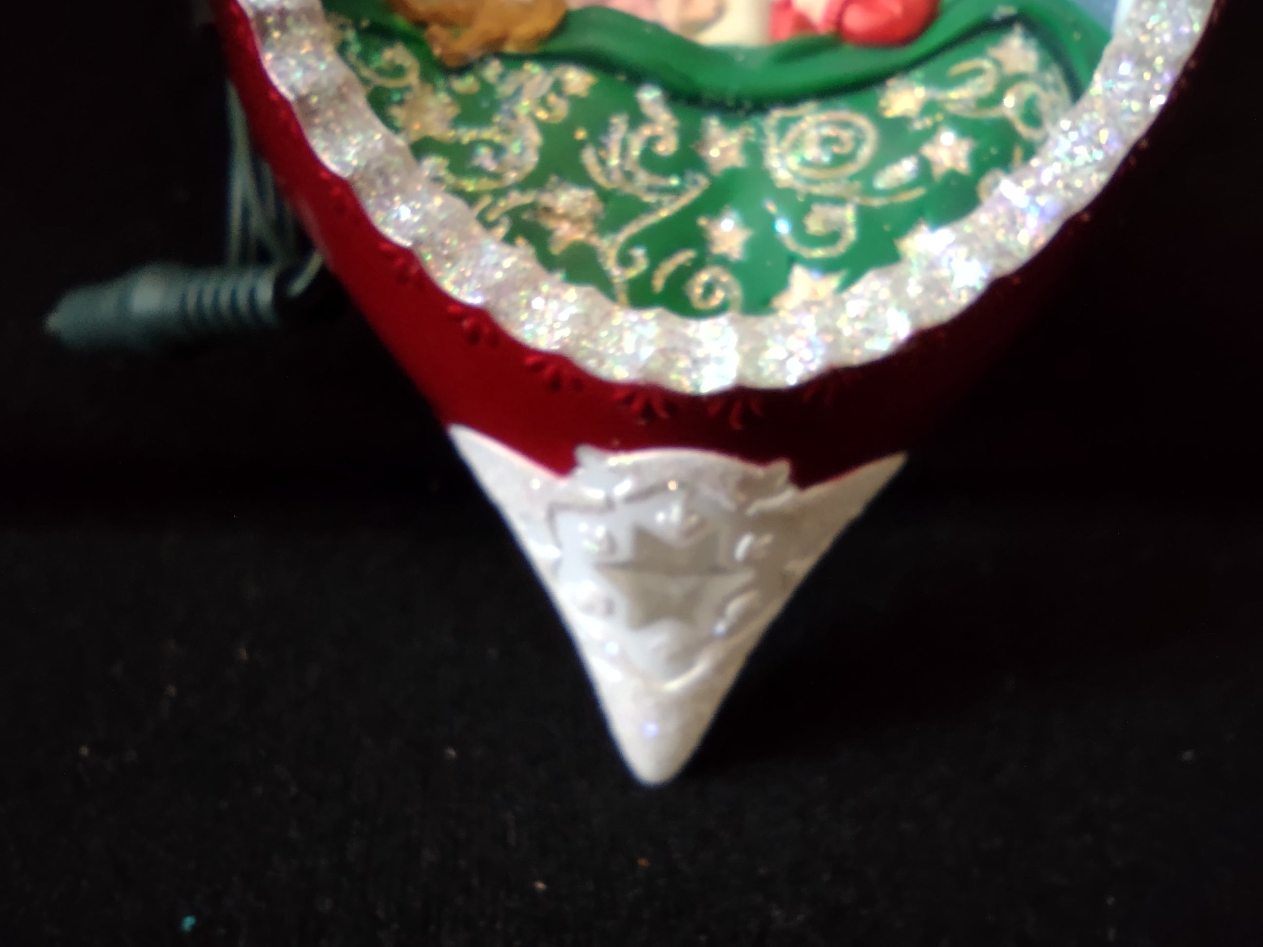 Vintage Christmas Hallmark Illuminations Sugarplum Dreams Light-Up Ornament [4878]