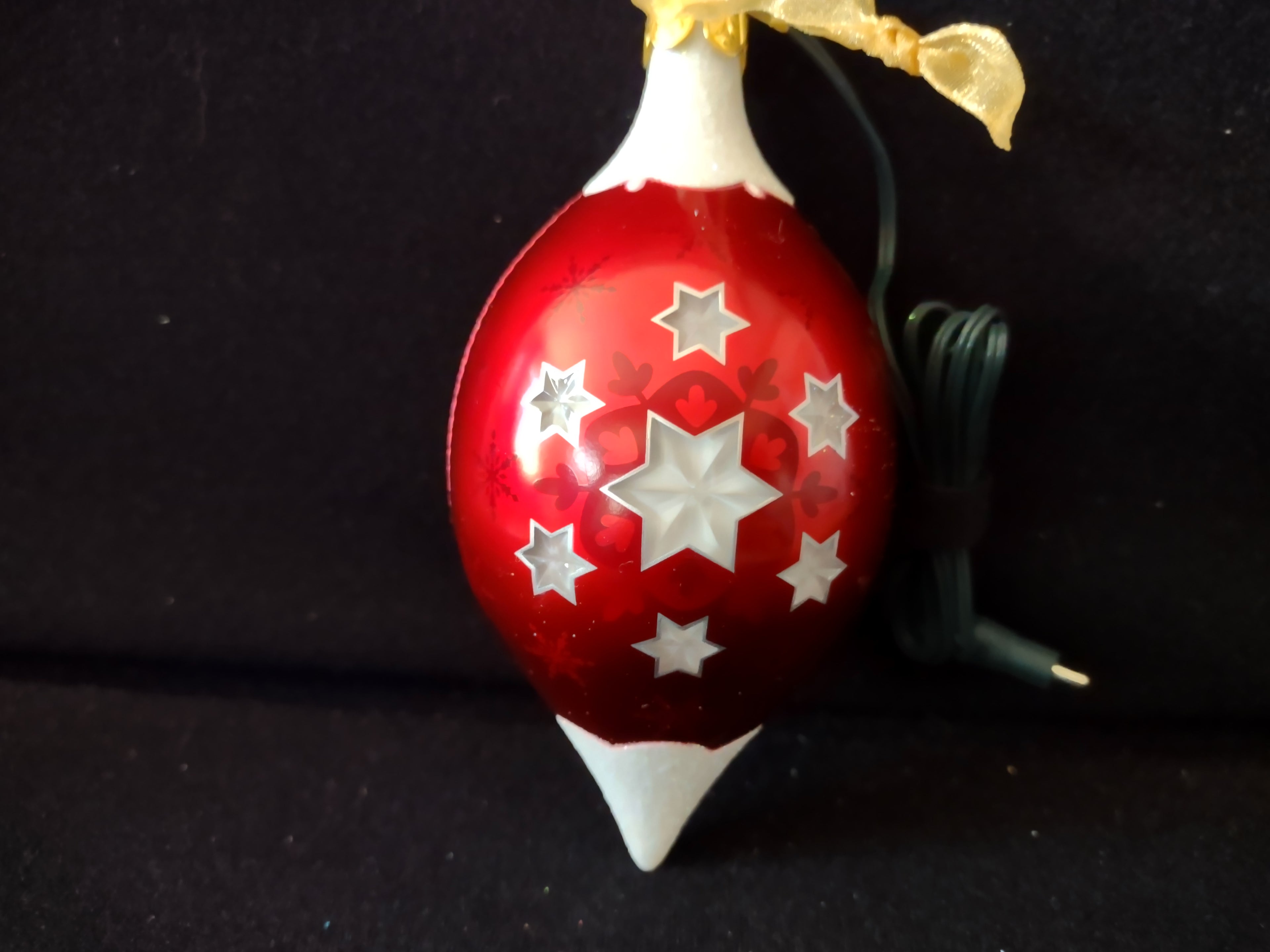 Vintage Christmas Hallmark Illuminations Sugarplum Dreams Light-Up Ornament [4878]