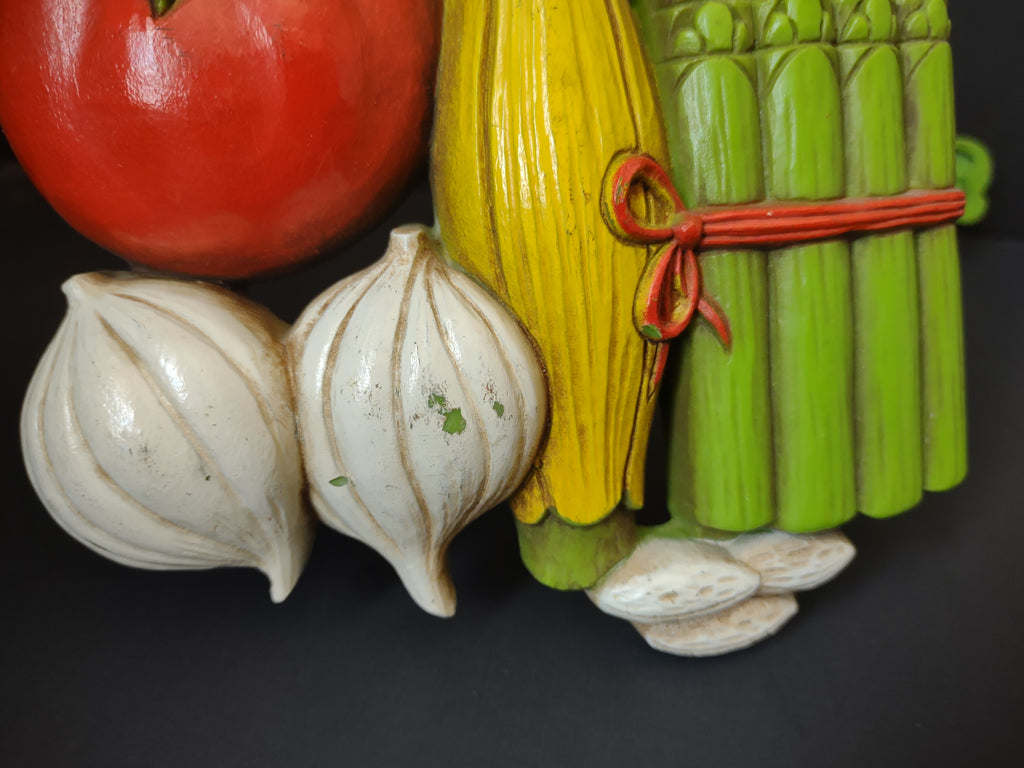 Vintage Home Interiors Plastic Wall Hanging Lobster Vegetable Farmhouse Cottagecore [2871]